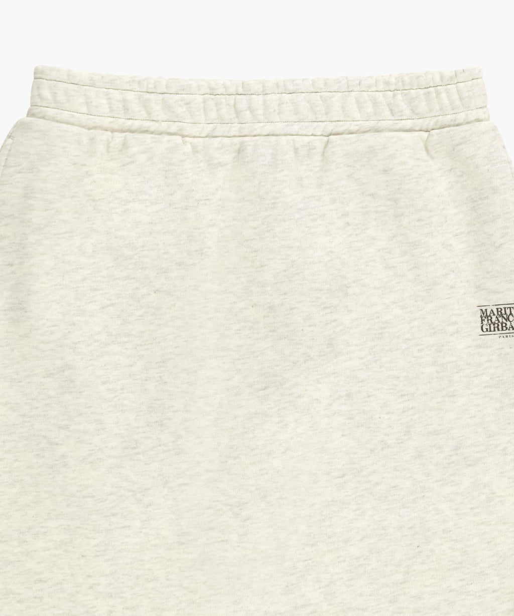 Marithe & Francois Girbaud - Vintage Classic Logo Sweat Mini Skirt (Oatmeal) product image 12 | TRAB K-Fashion Australia
