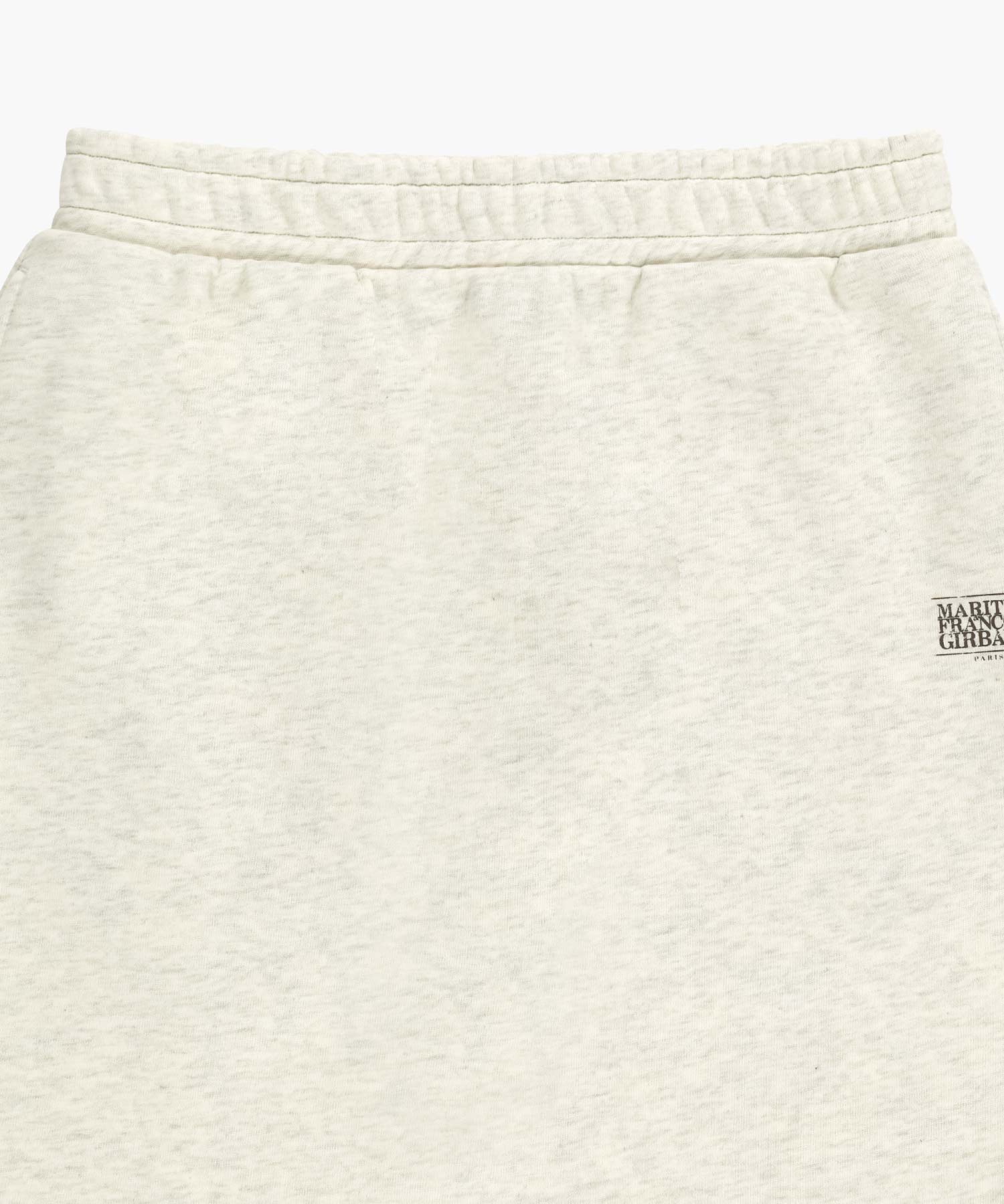 Marithe & Francois Girbaud - Vintage Classic Logo Sweat Mini Skirt (Oatmeal) product image 12 | TRAB K-Fashion Australia