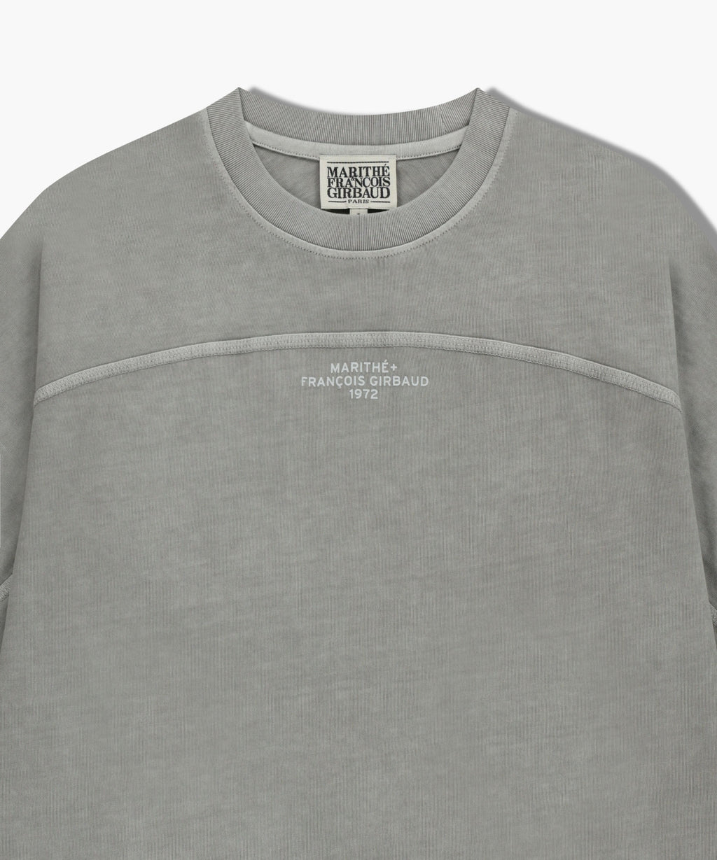 Marithe & Francois Girbaud - Incision Dyeing Long Sleeve (Gray) product image 8 | TRAB K-Fashion Australia
