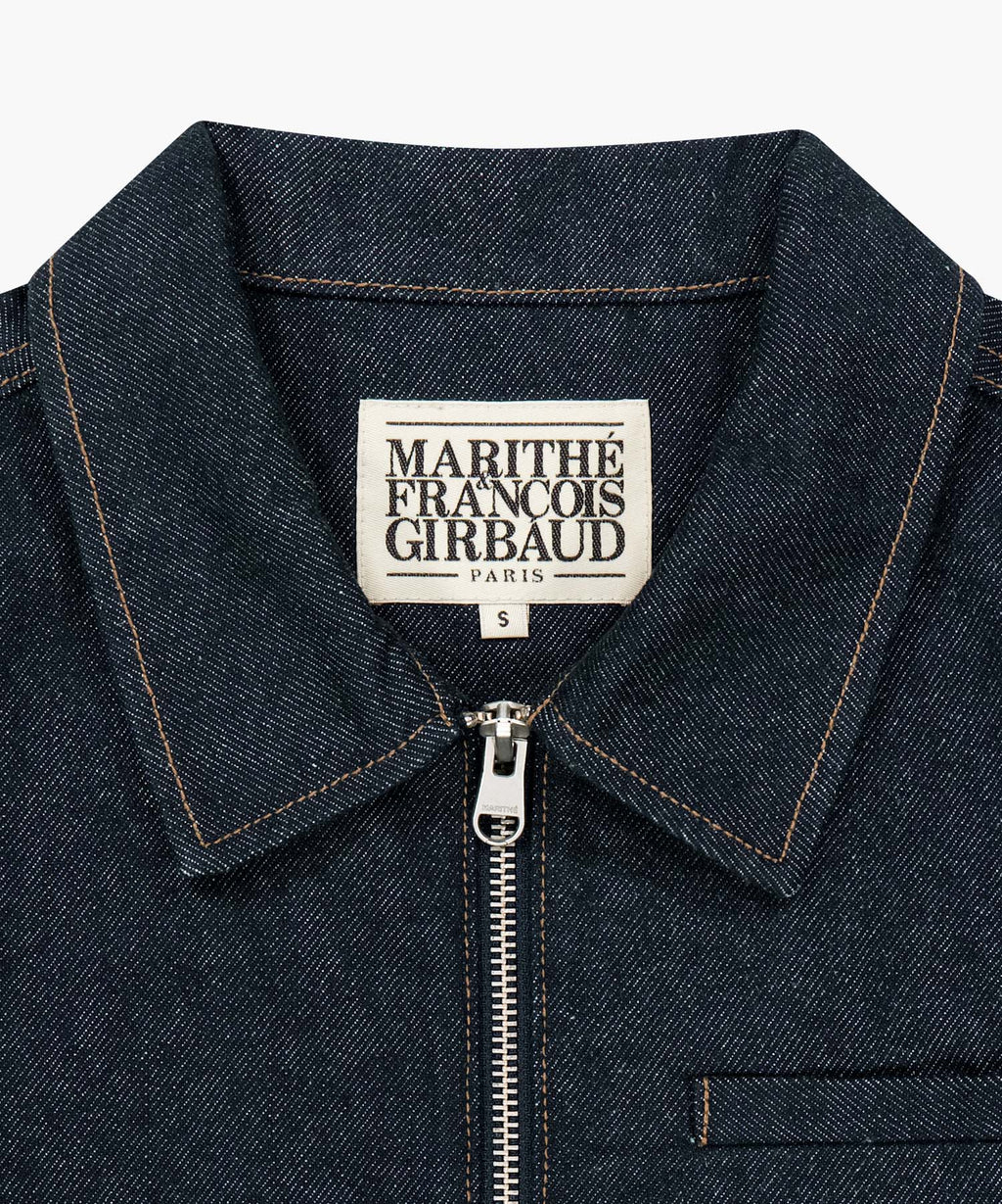 Marithe & Francois Girbaud - Crop Denim Blouson Jacket (Indigo) product image 8 | TRAB K-Fashion Australia