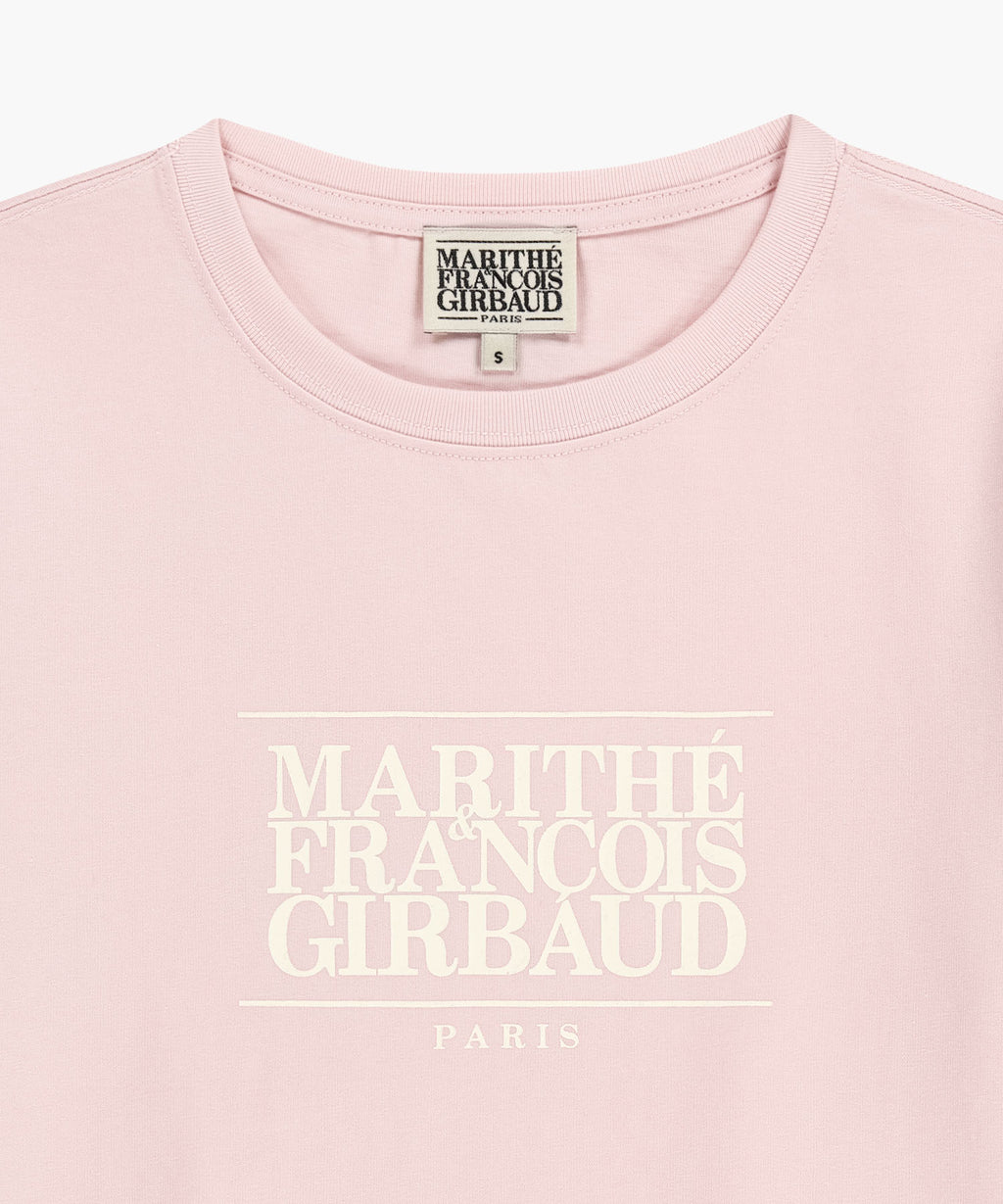 Marithe & Francois Girbaud - Classic Logo Tee (Light Pink) product image 8 | TRAB K-Fashion Australia