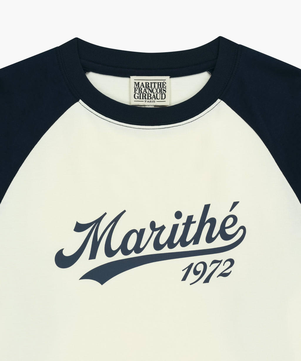 Marithe & Francois Girbaud - Sleeve Contrast Long Sleeve Tee (Navy) product image 8 | TRAB K-Fashion Australia