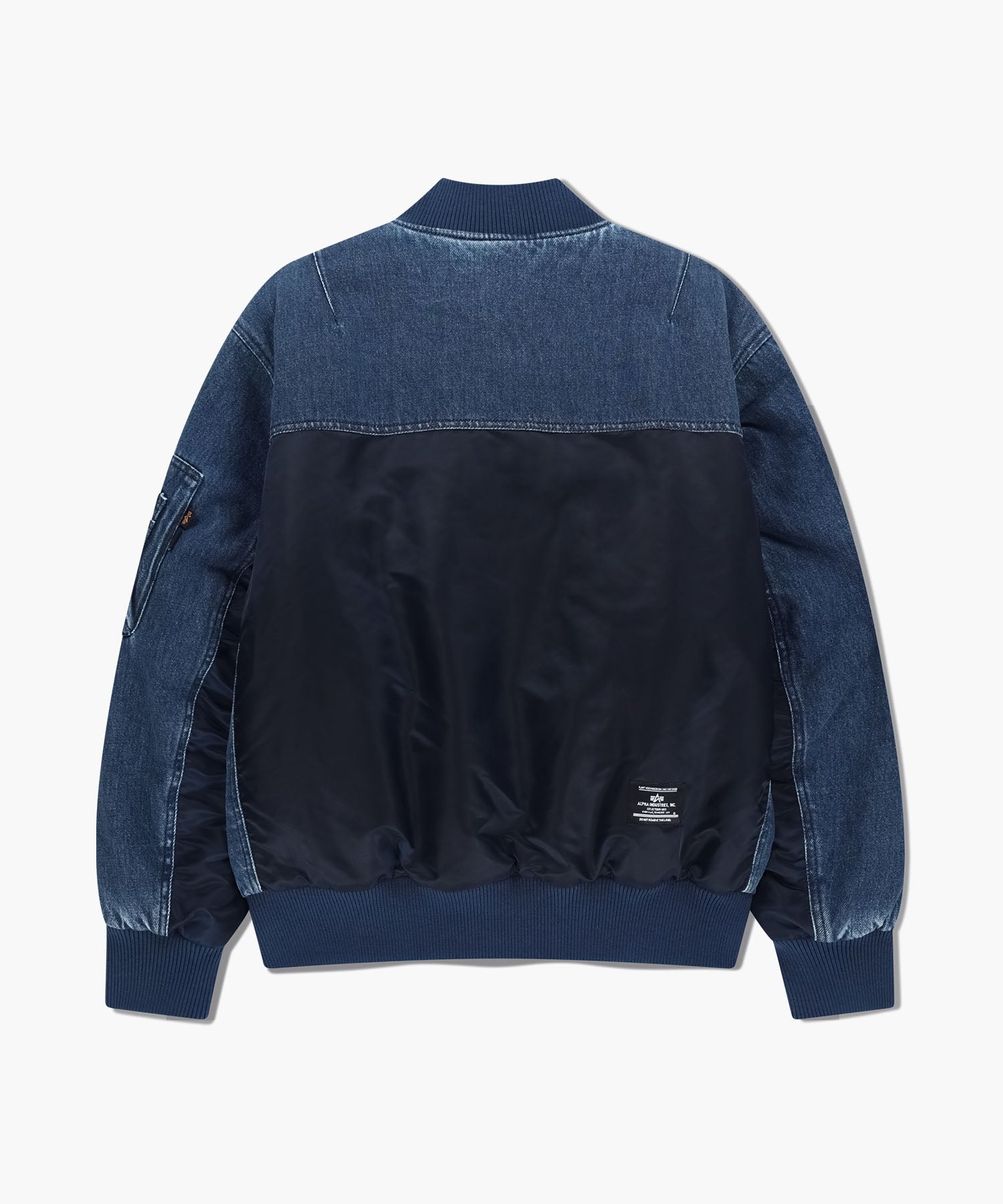 Marithe & Francois Girbaud - Marithe X Alpha Industries Ma-1 Jumper (Blue) product image 8 | TRAB K-Fashion Australia