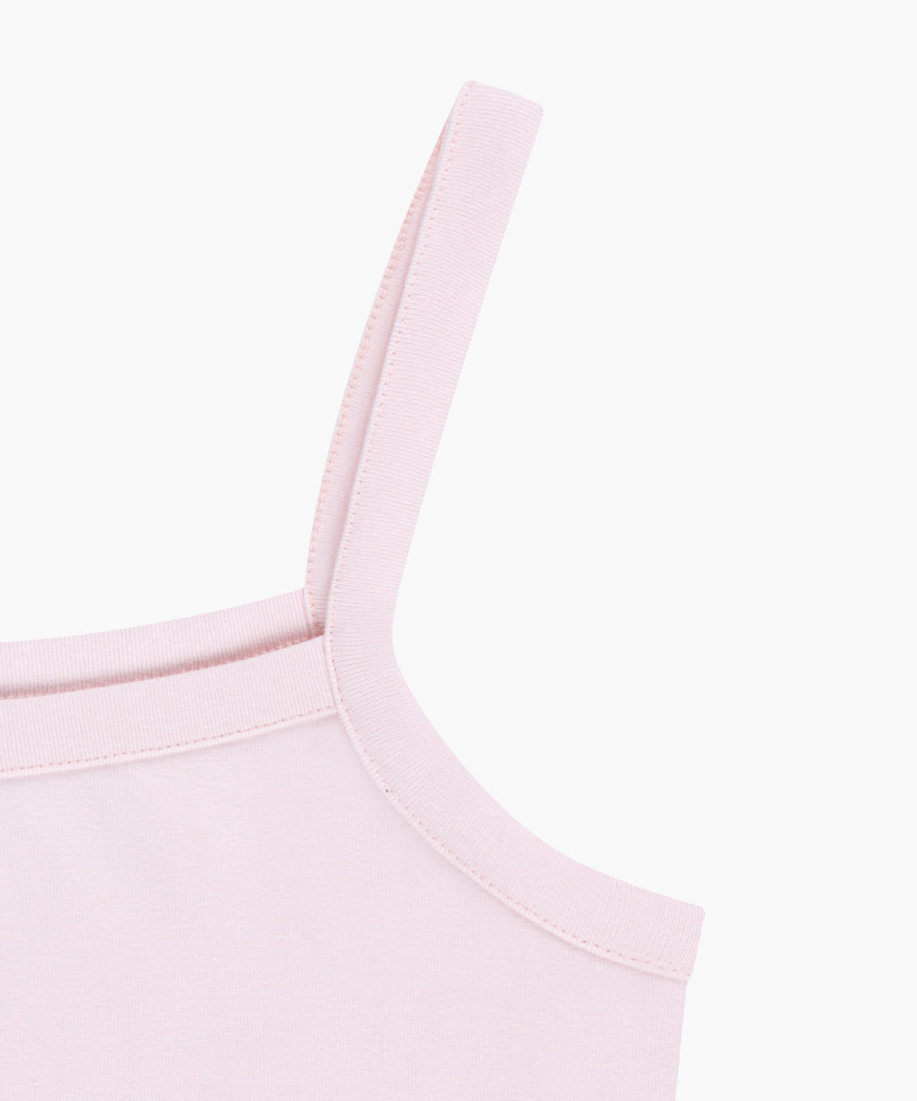Marithe & Francois Girbaud - Basic String Crop Sleeveless (Light Pink) product image 8 | TRAB K-Fashion Australia