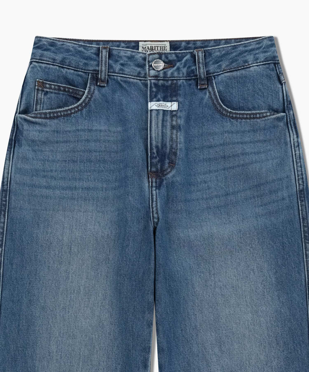 Marithe & Francois Girbaud - High Straight Denim Pants (Blue) product image 8 | TRAB K-Fashion Australia