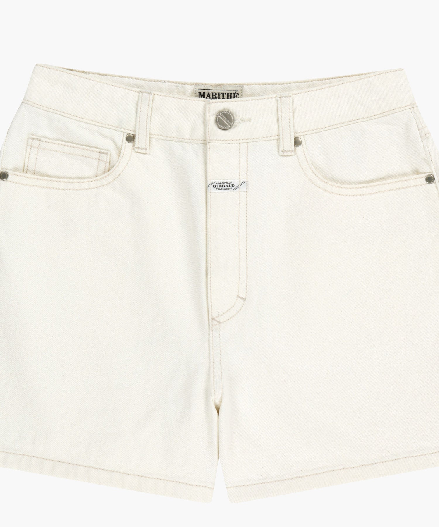 Marithe & Francois Girbaud - Denim Shorts (Ecru) product image 11 | TRAB K-Fashion Australia