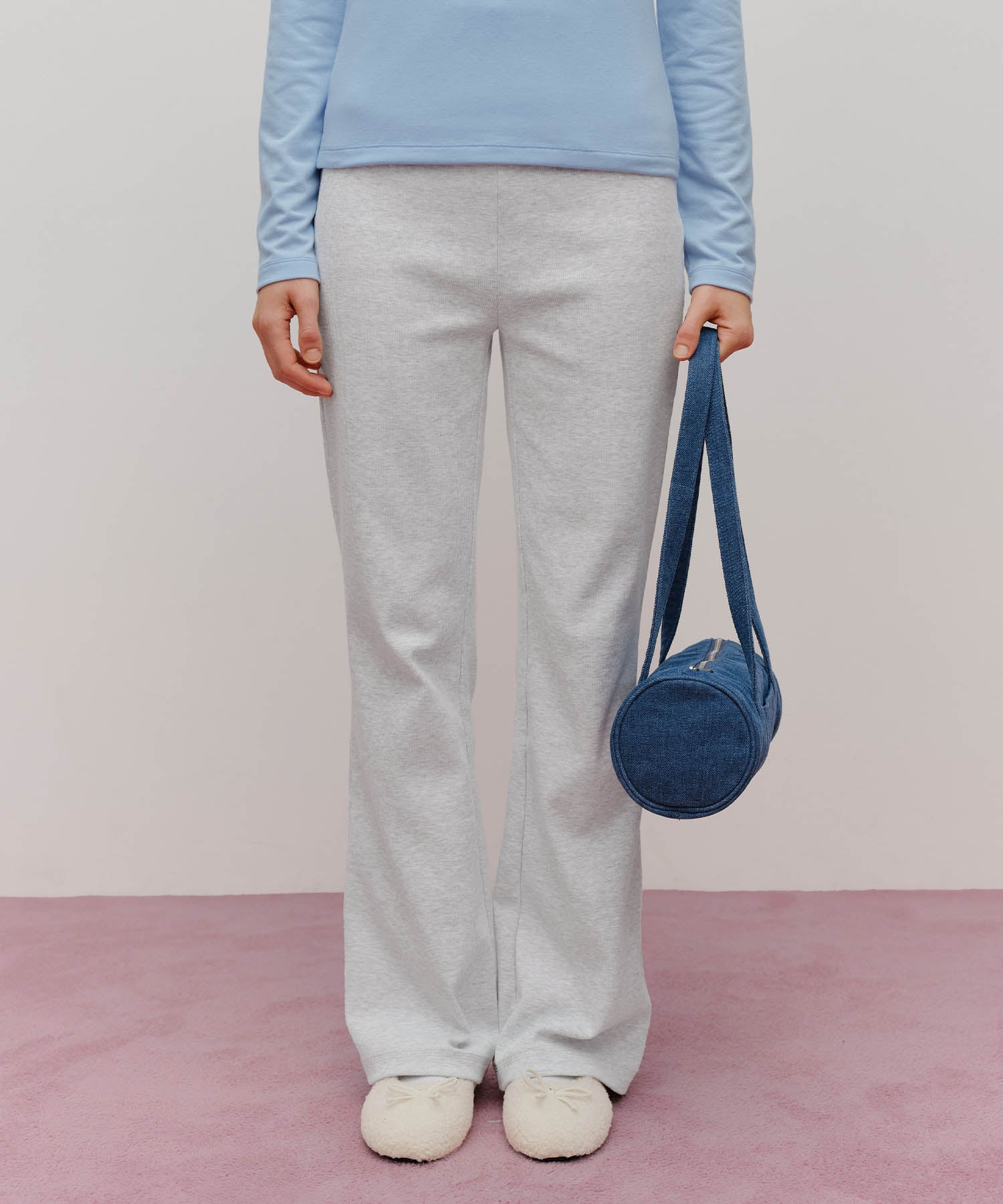 Marithe & Francois Girbaud - Classic Logo Mini Duffle Bag (Blue) product image 8 | TRAB K-Fashion Australia