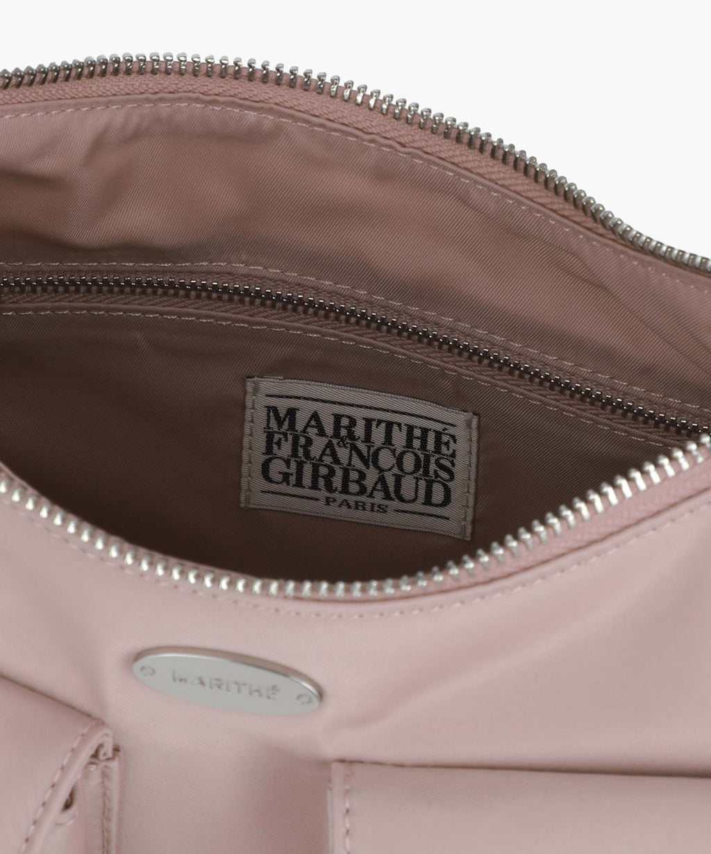 Marithe & Francois Girbaud - Regular Logo 2way Hobo Bag (Pink) product image 12 | TRAB K-Fashion Australia