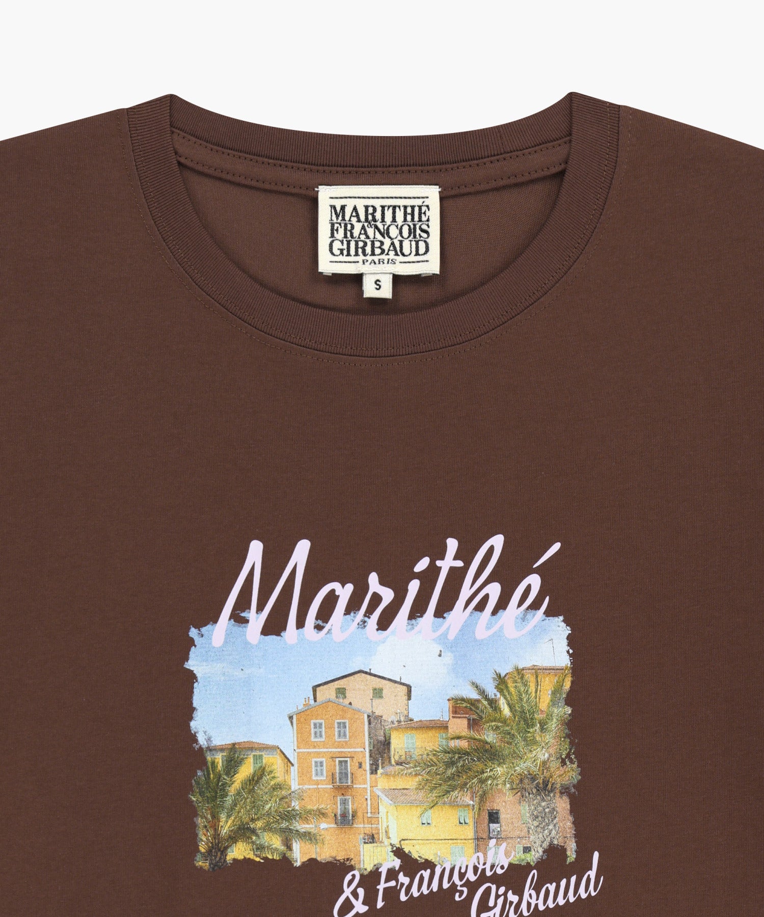 Marithe & Francois Girbaud - Aerocool Resort Graphic Tee (Brown) product image 8 | TRAB K-Fashion Australia