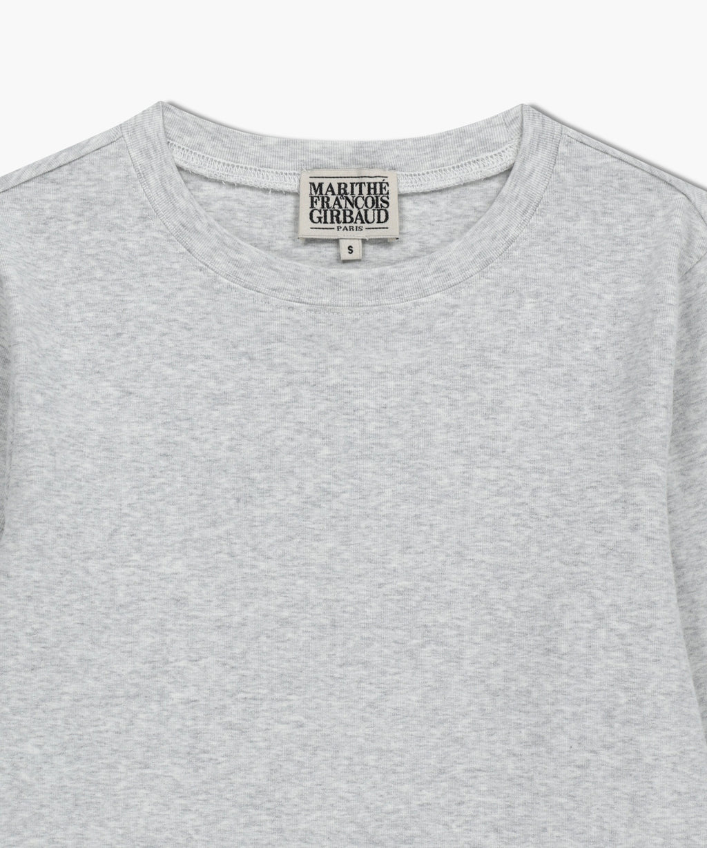 Marithe & Francois Girbaud - Basic Long Sleeve (Light Heather Gray) product image 8 | TRAB K-Fashion Australia