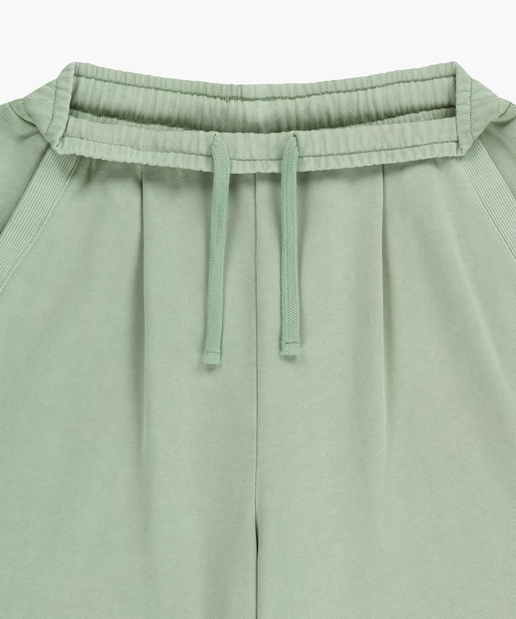 Marithe & Francois Girbaud - Outline Classic Logo Dyeing Bermuda Sweat Shorts (Mint) product image 8 | TRAB K-Fashion Australia