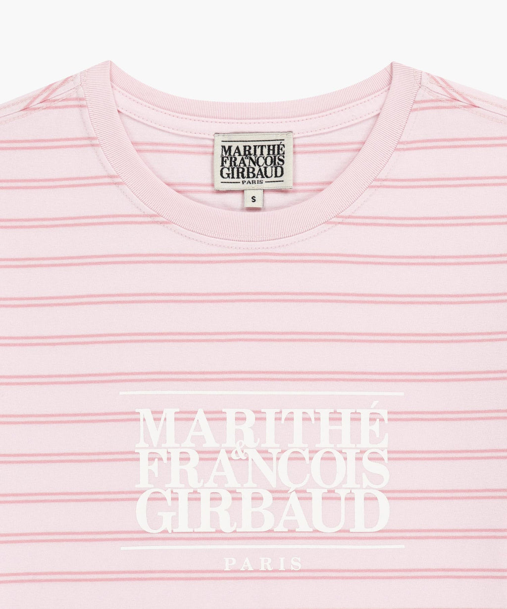 Marithe & Francois Girbaud - Classic Logo Crop Tee (Pink) product image 8 | TRAB K-Fashion Australia