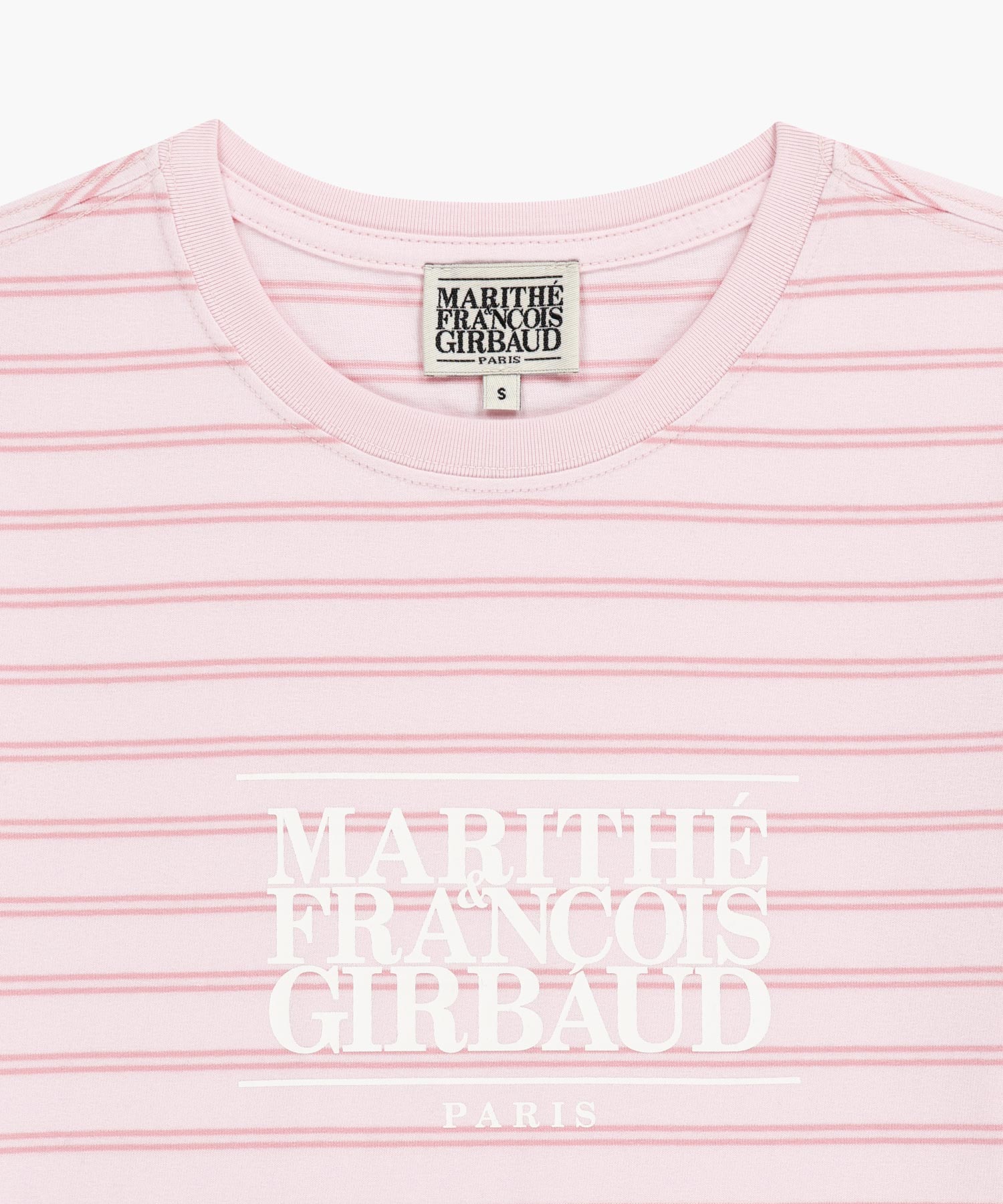 Marithe & Francois Girbaud - Classic Logo Crop Tee (Pink) product image 8 | TRAB K-Fashion Australia