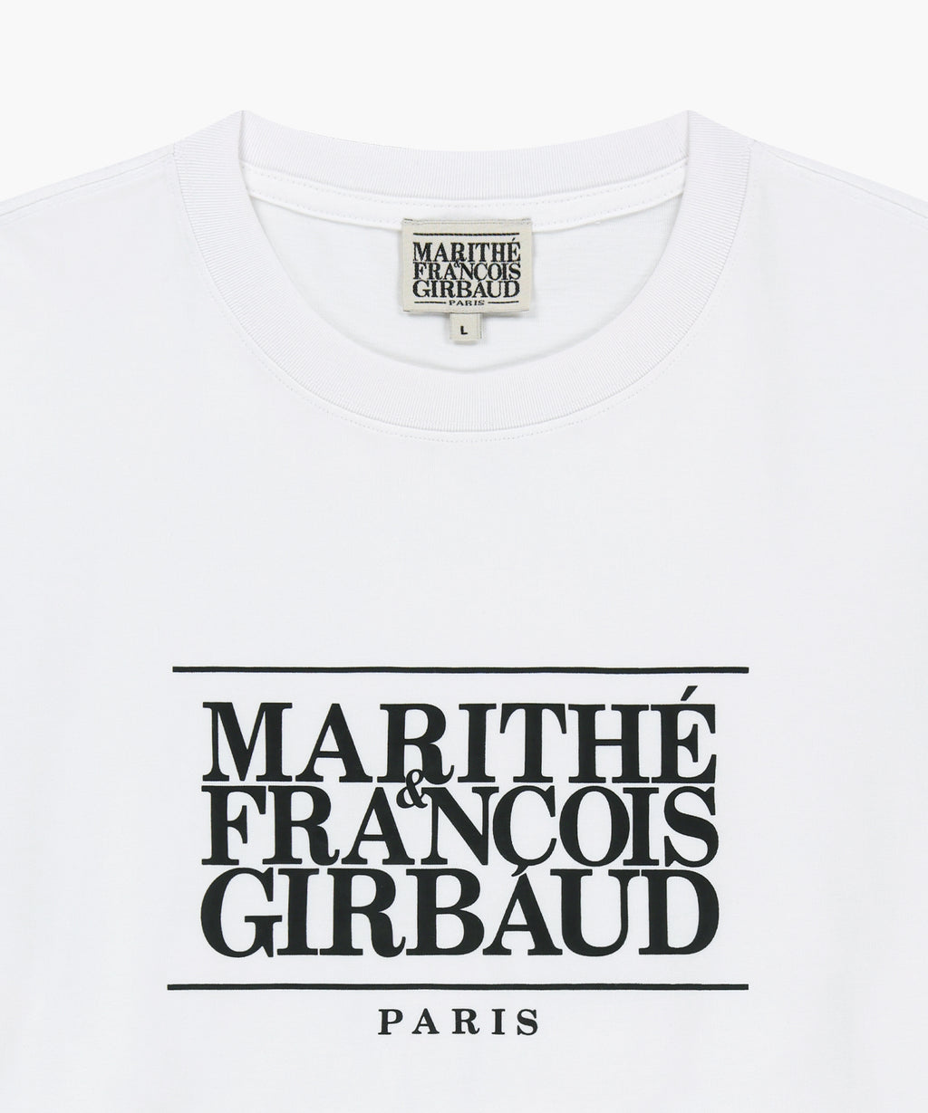 Marithe & Francois Girbaud - Classic Logo Tee (White) product image 8 | TRAB K-Fashion Australia