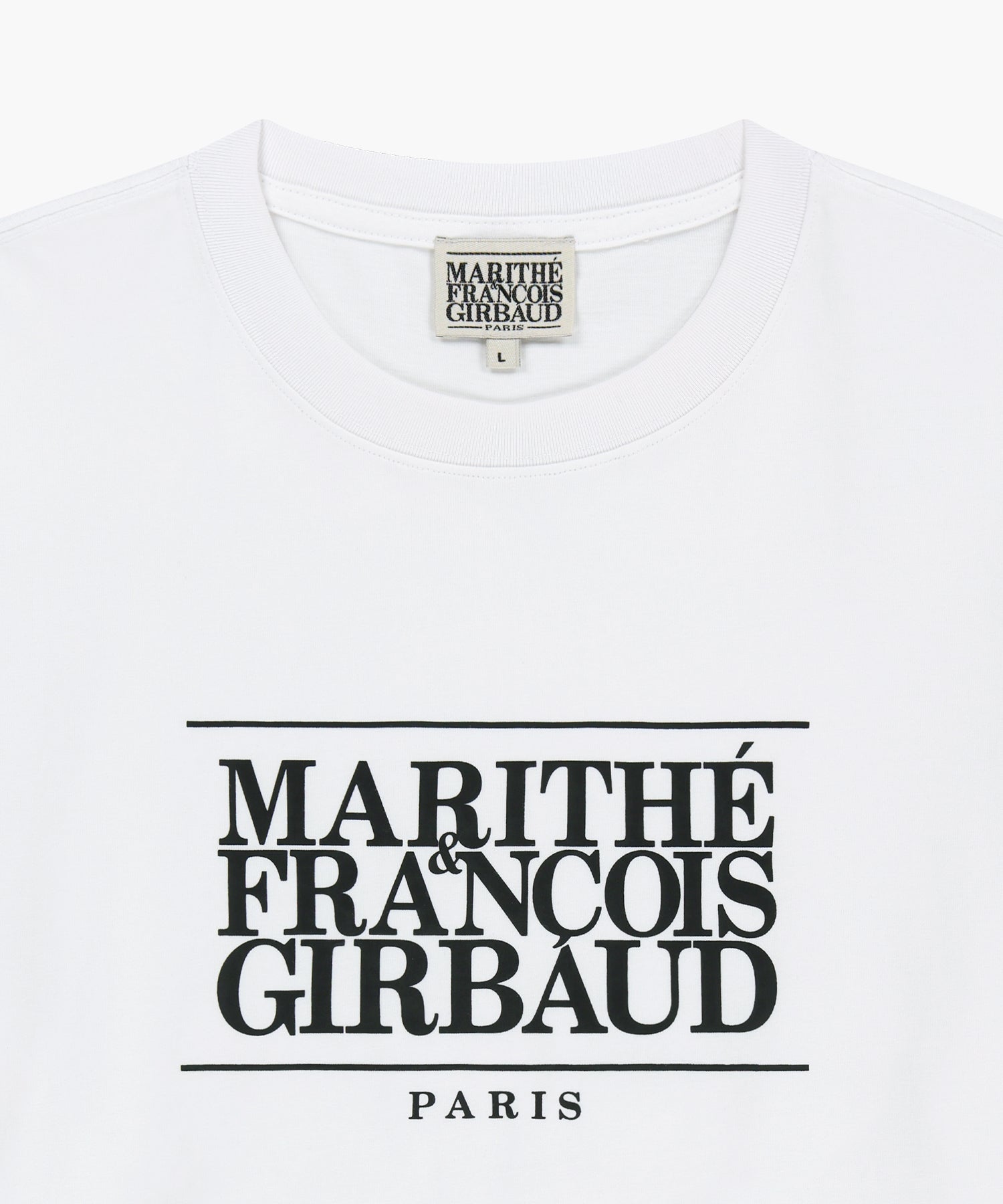 Marithe & Francois Girbaud - Classic Logo Tee (White) product image 8 | TRAB K-Fashion Australia
