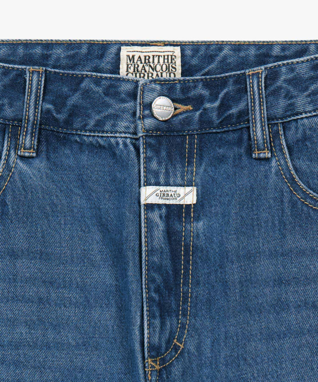 Marithe & Francois Girbaud - New M Slim Straight Denim Pants (Blue) product image 8 | TRAB K-Fashion Australia