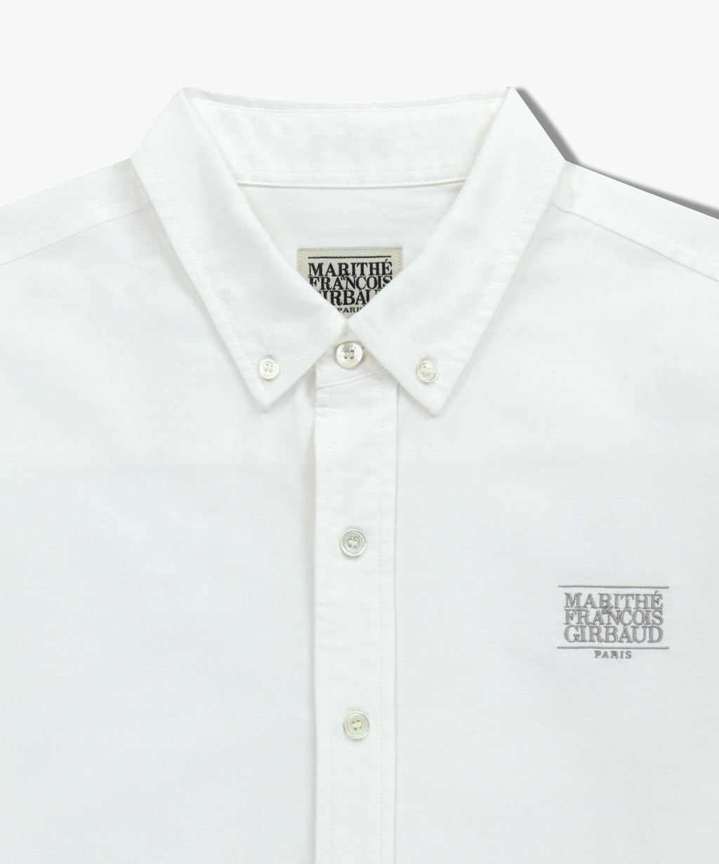 Marithe & Francois Girbaud - Oversized Oxford Shirt (White) product image 8 | TRAB K-Fashion Australia