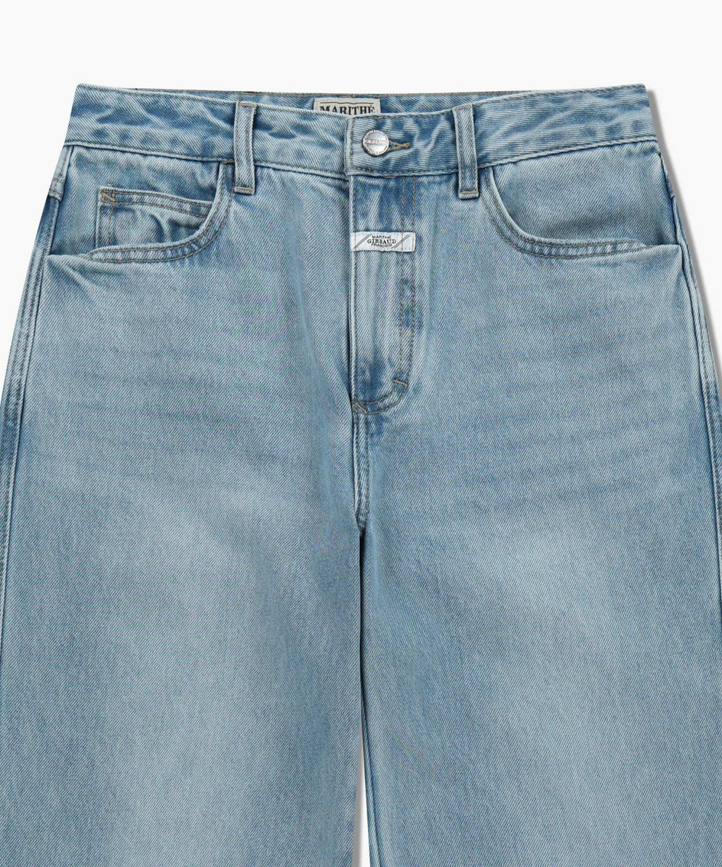 Marithe & Francois Girbaud - High Straight Denim Pants (Light Blue) product image 8 | TRAB K-Fashion Australia