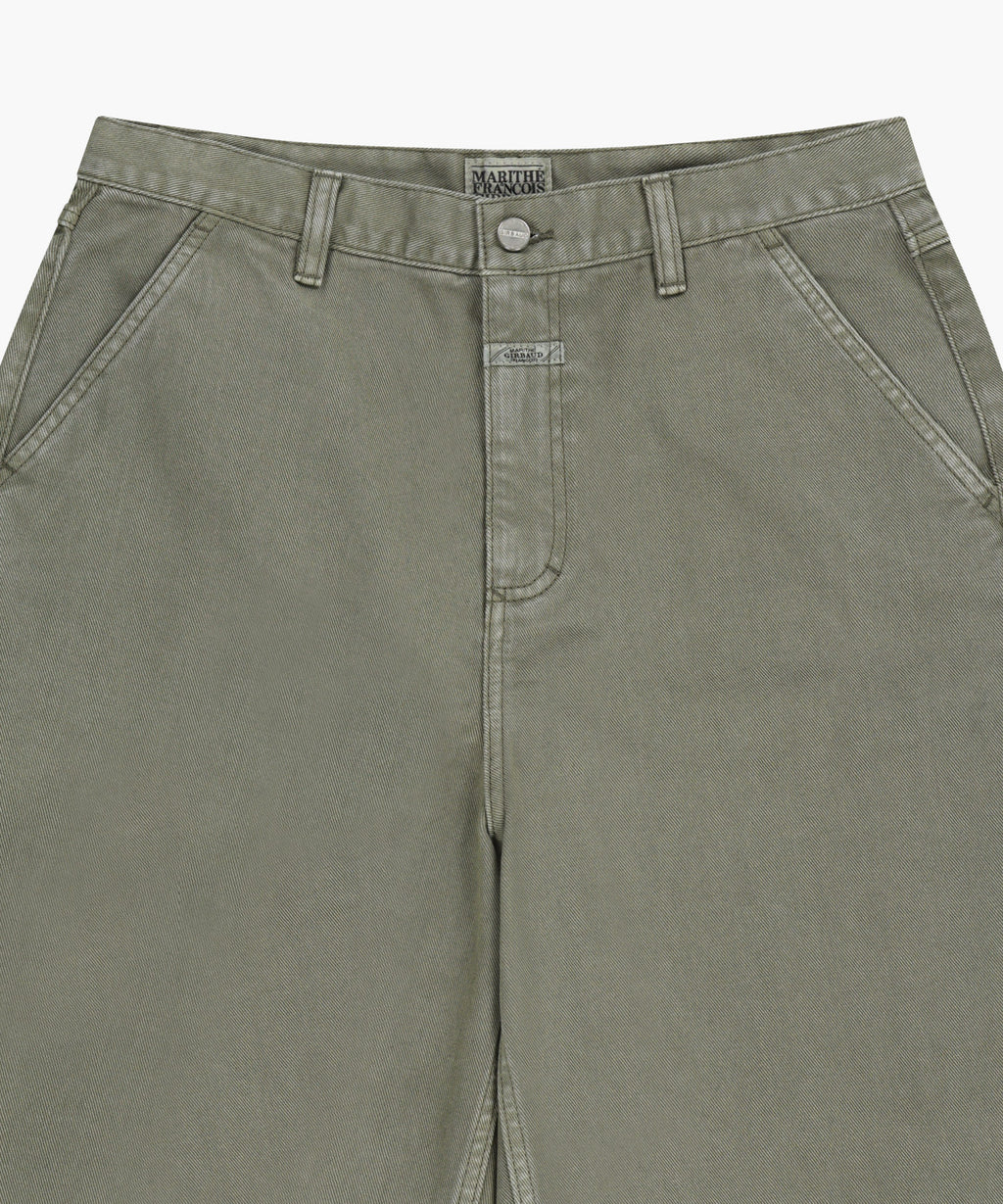Marithe & Francois Girbaud - Bermuda Carpenter Denim Shorts (Gray Khaki) product image 8 | TRAB K-Fashion Australia