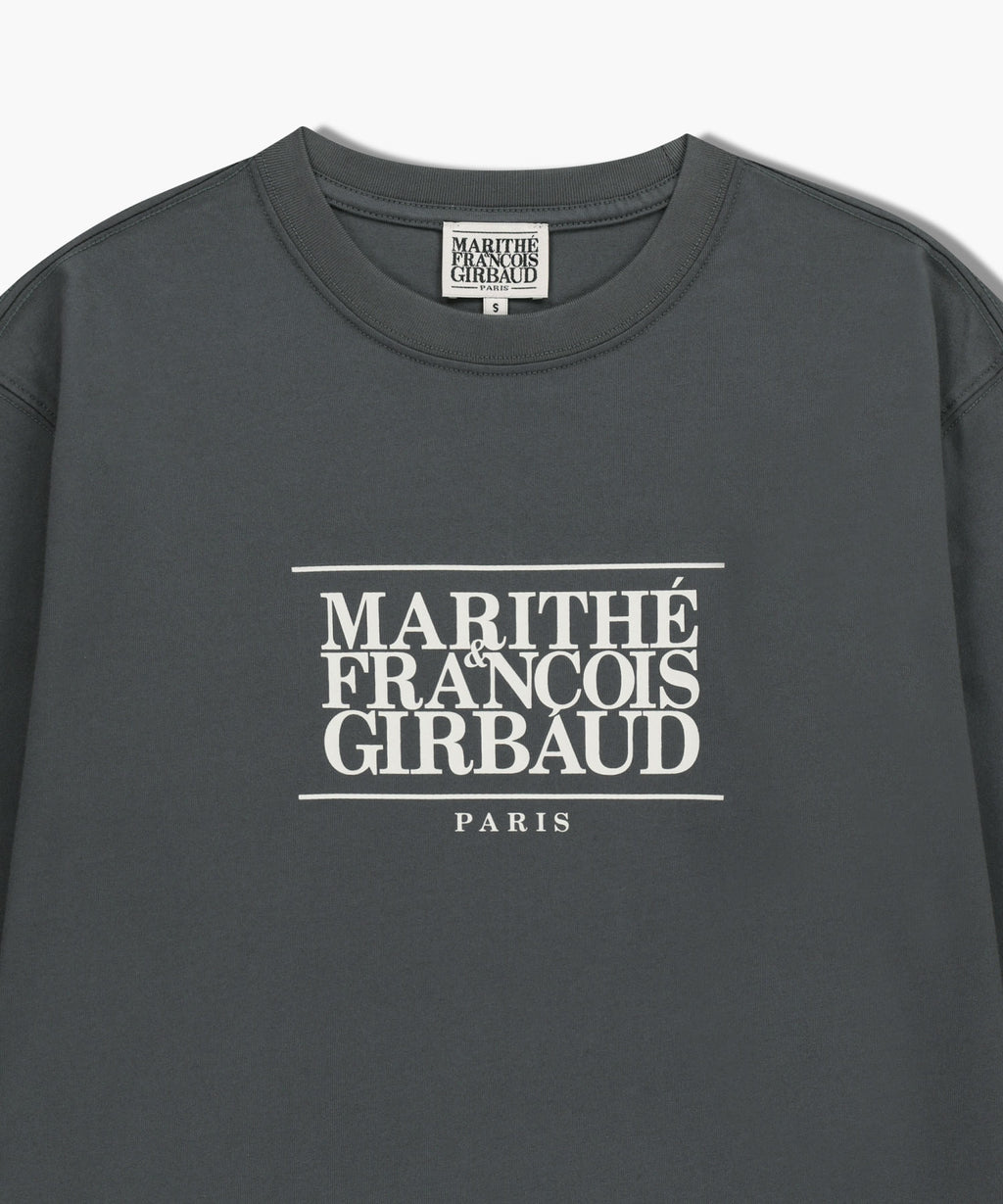 Marithe & Francois Girbaud - Classic Logo Long Sleeve (Charcoal) product image 8 | TRAB K-Fashion Australia