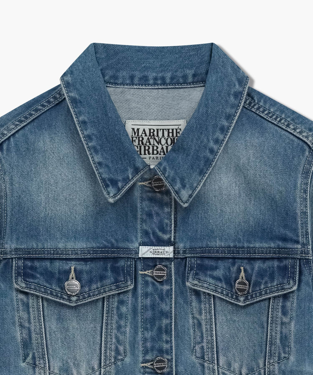 Marithe & Francois Girbaud - Denim Trucker Jacket (Blue) product image 10 | TRAB K-Fashion Australia