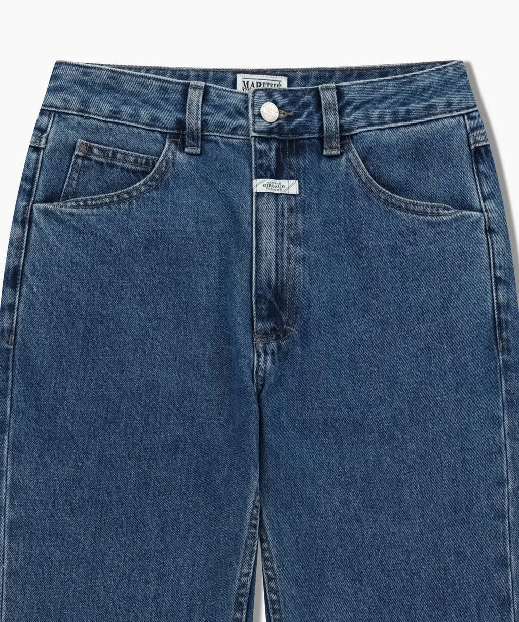 Marithe & Francois Girbaud - Slim Straight Denim Pants (Blue) product image 8 | TRAB K-Fashion Australia