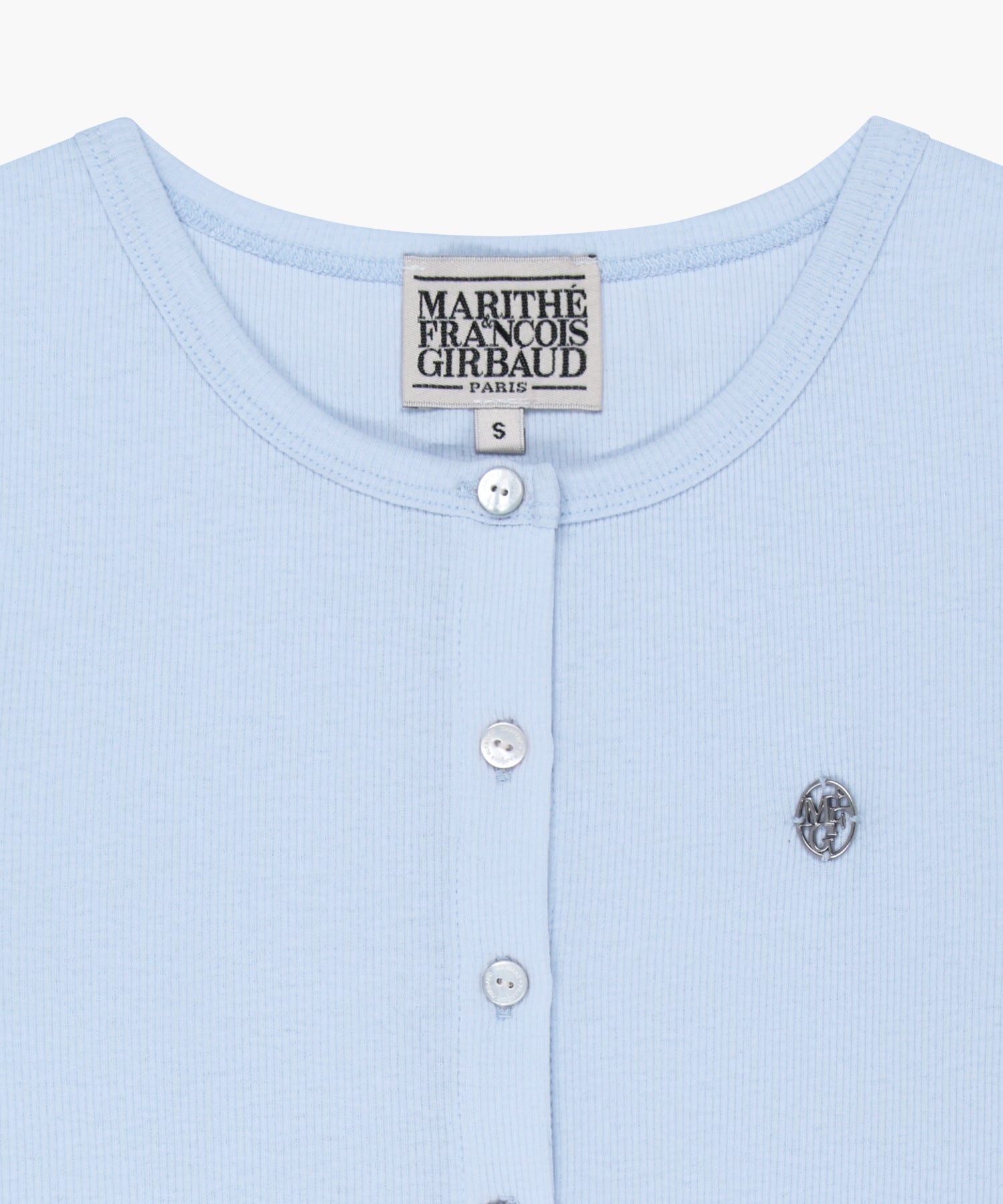 Marithe & Francois Girbaud - Button Up Sleeveless (Light Blue) product image 8 | TRAB K-Fashion Australia