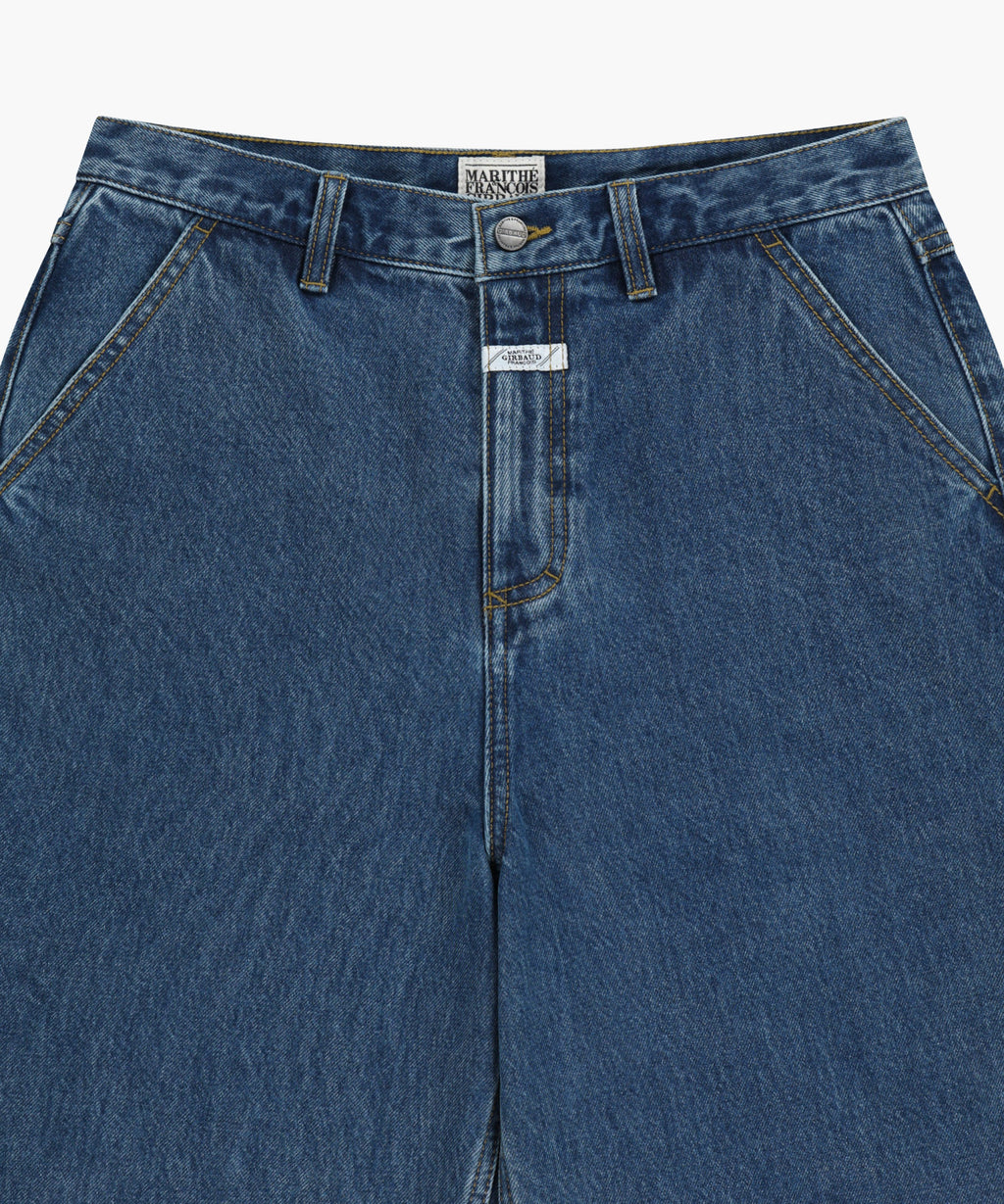 Marithe & Francois Girbaud - Bermuda Carpenter Denim Shorts (Blue) product image 8 | TRAB K-Fashion Australia