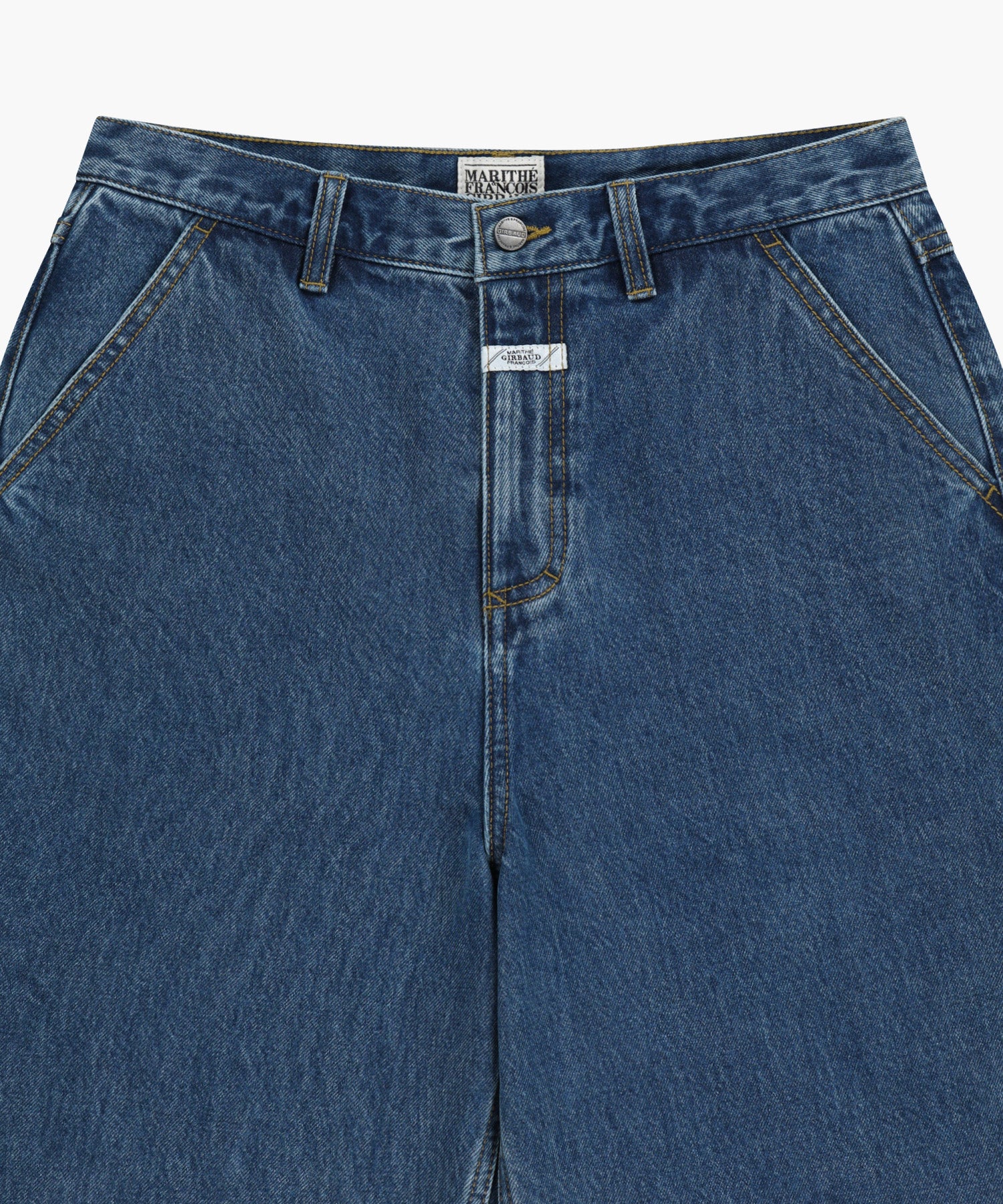 Marithe & Francois Girbaud - Bermuda Carpenter Denim Shorts (Blue) product image 8 | TRAB K-Fashion Australia