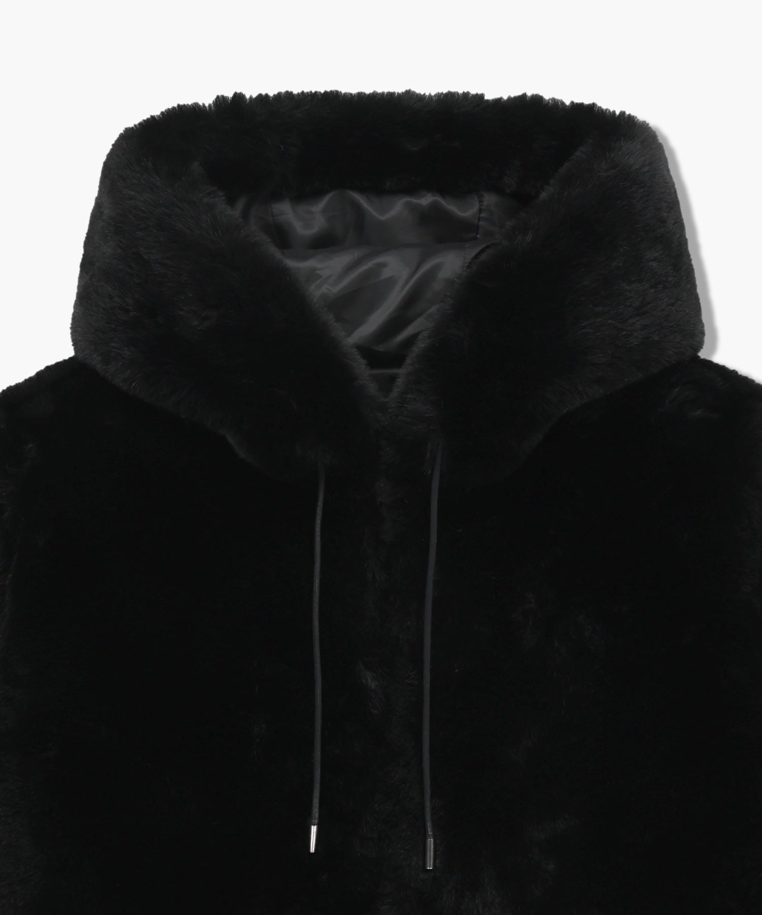 Marithe & Francois Girbaud - Hooded Faux Fur Jacket (Black) product image 8 | TRAB K-Fashion Australia