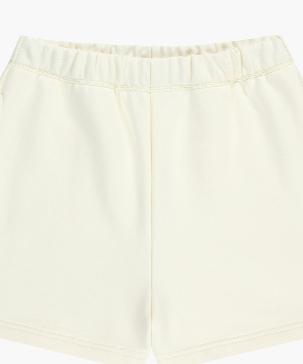 Marithe & Francois Girbaud - Regular Logo Sweat Shorts (Ivory) product image 8 | TRAB K-Fashion Australia