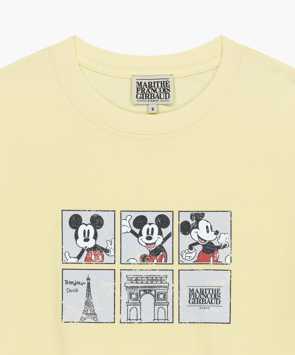 Marithe & Francois Girbaud - Mickey_filmstrip Tee (Butter) product image 8 | TRAB K-Fashion Australia