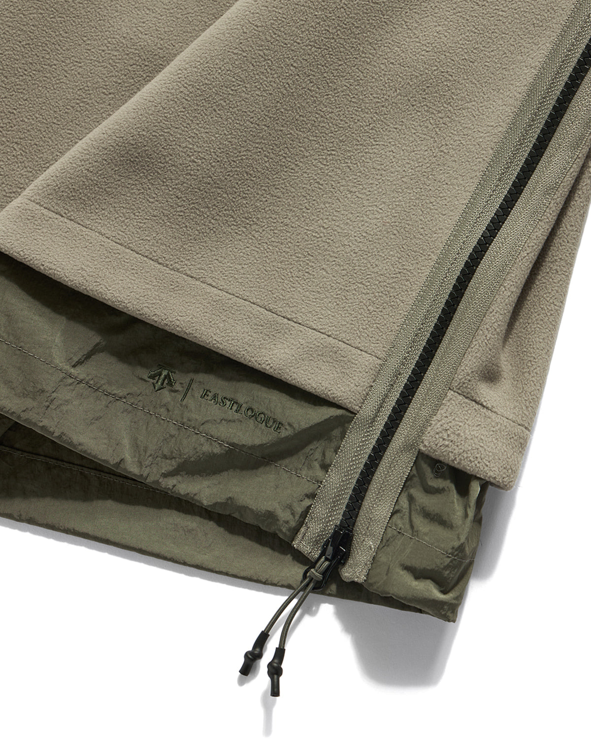 Eastlogue - Quilted Mixed Pullover (Sand Beige) product image 9 | TRAB K-Fashion Australia