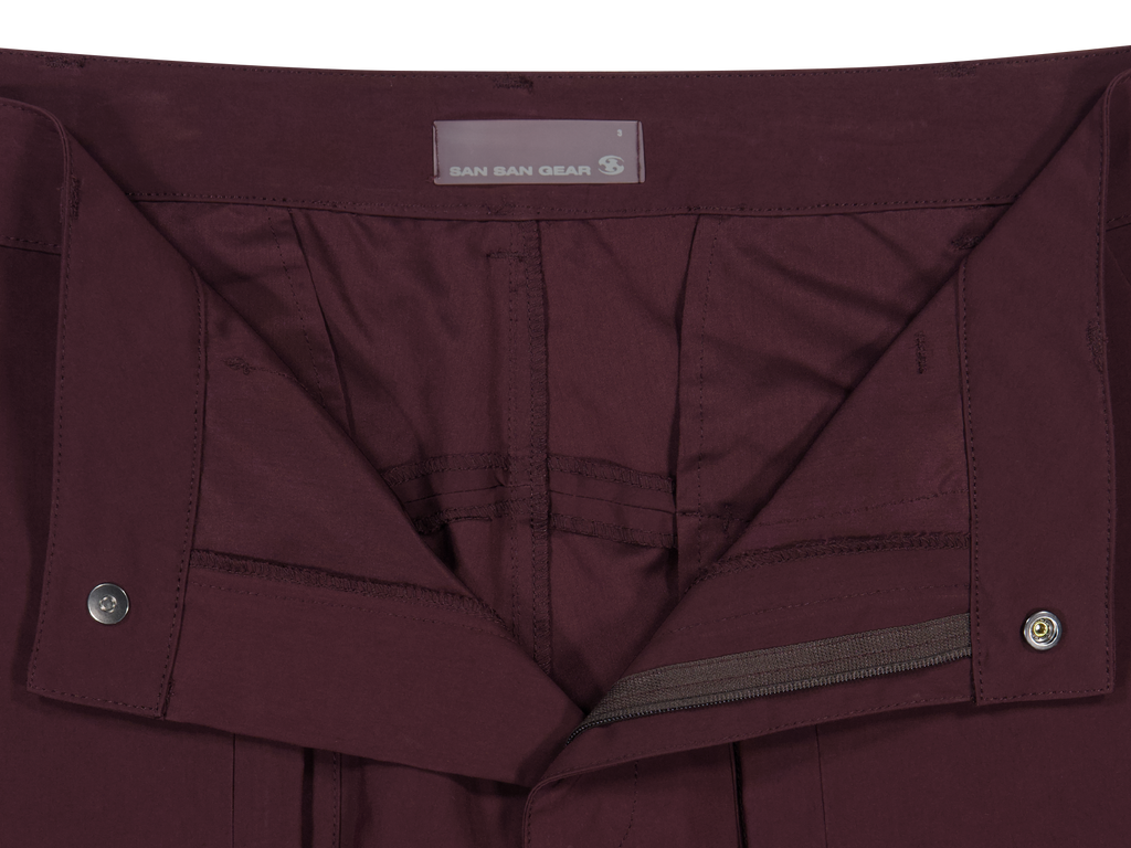 San San Gear - Seam Line Pants (Burgundy) product image 11 | TRAB K-Fashion Australia