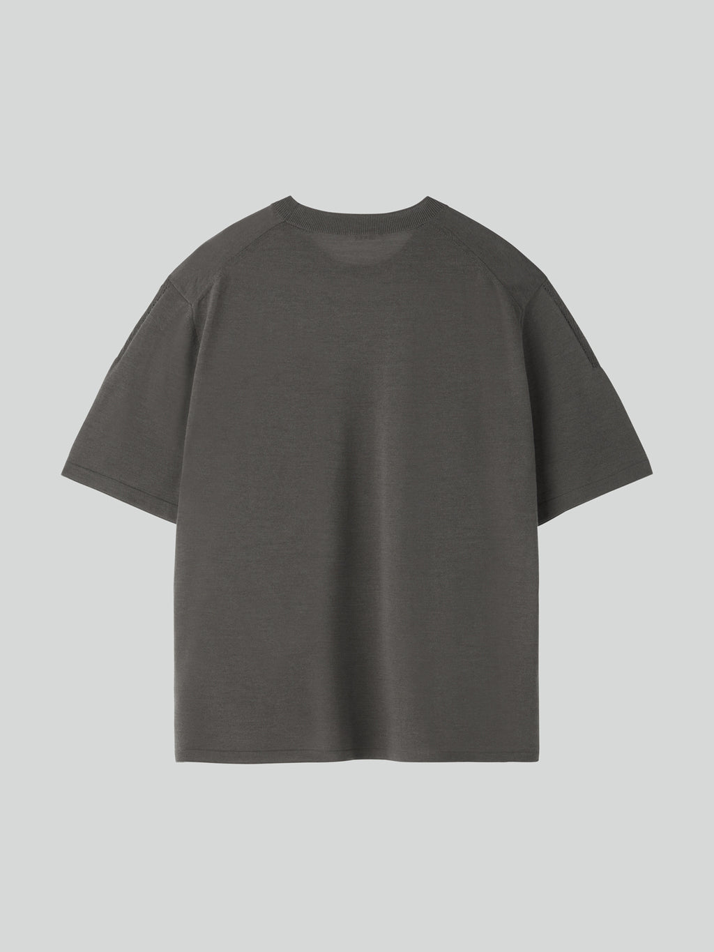Recto - Pocket Wool Knit Top (Sepia Grey) product image 5 | TRAB K-Fashion Australia