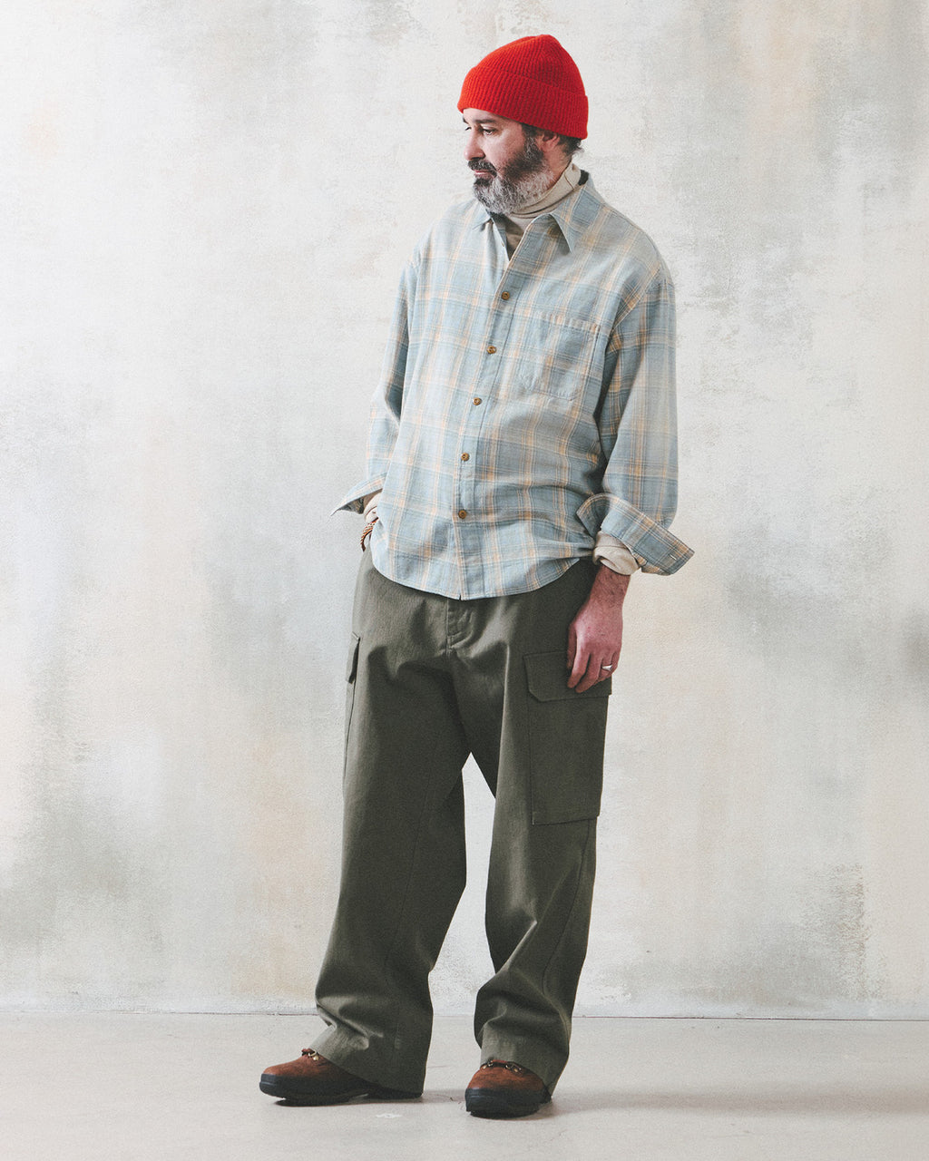 Eastlogue - Workaday Shirts (Light Blue Check) product image 1 | TRAB K-Fashion Australia