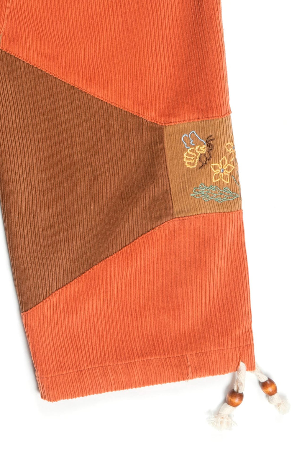 Ioedle - Story Flower Pillow Cap Corduroy Pants (Orange) product image 6 | TRAB K-Fashion Australia