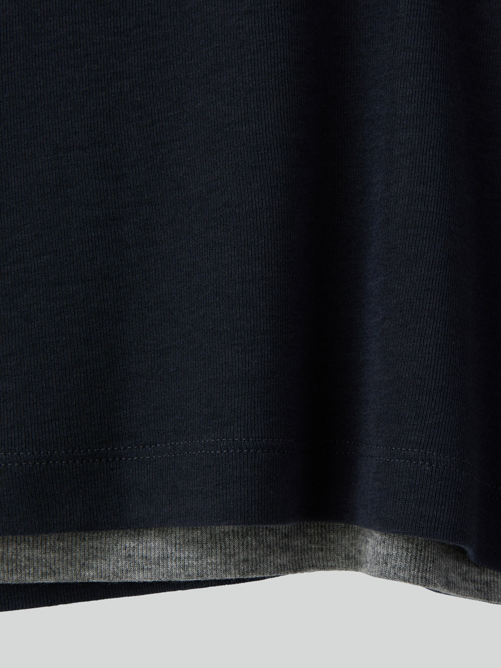 Recto - Layered Wool T-Shirt (Dark Navy) product image 12 | TRAB K-Fashion Australia