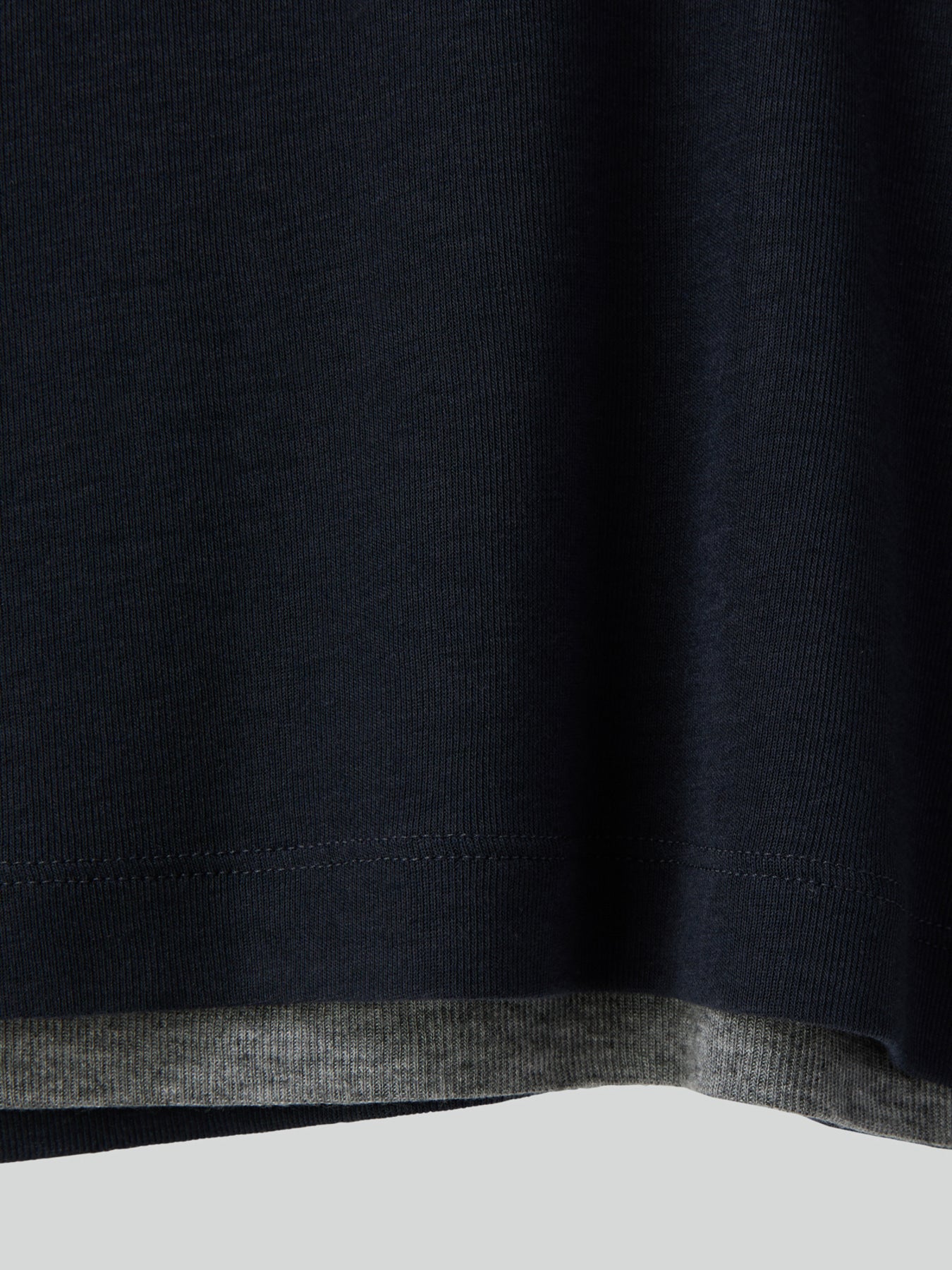Recto - Layered Wool T-Shirt (Dark Navy) product image 12 | TRAB K-Fashion Australia