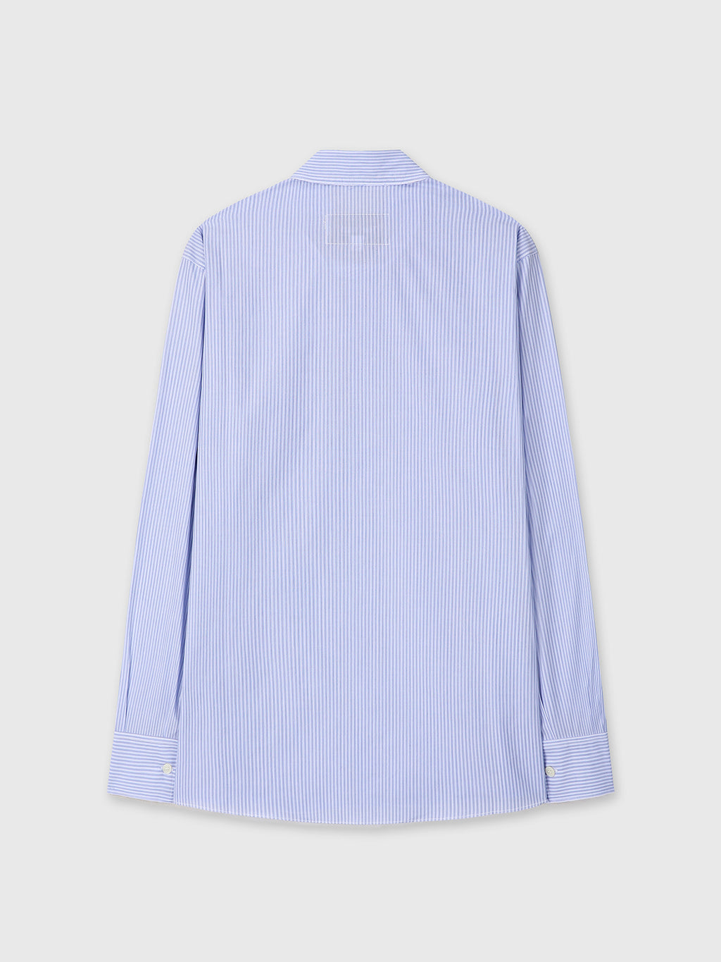 Tonywack - Cut Out Stripe Cotton Shirt (Sky Blue Stripe) product image 9 | TRAB K-Fashion Australia