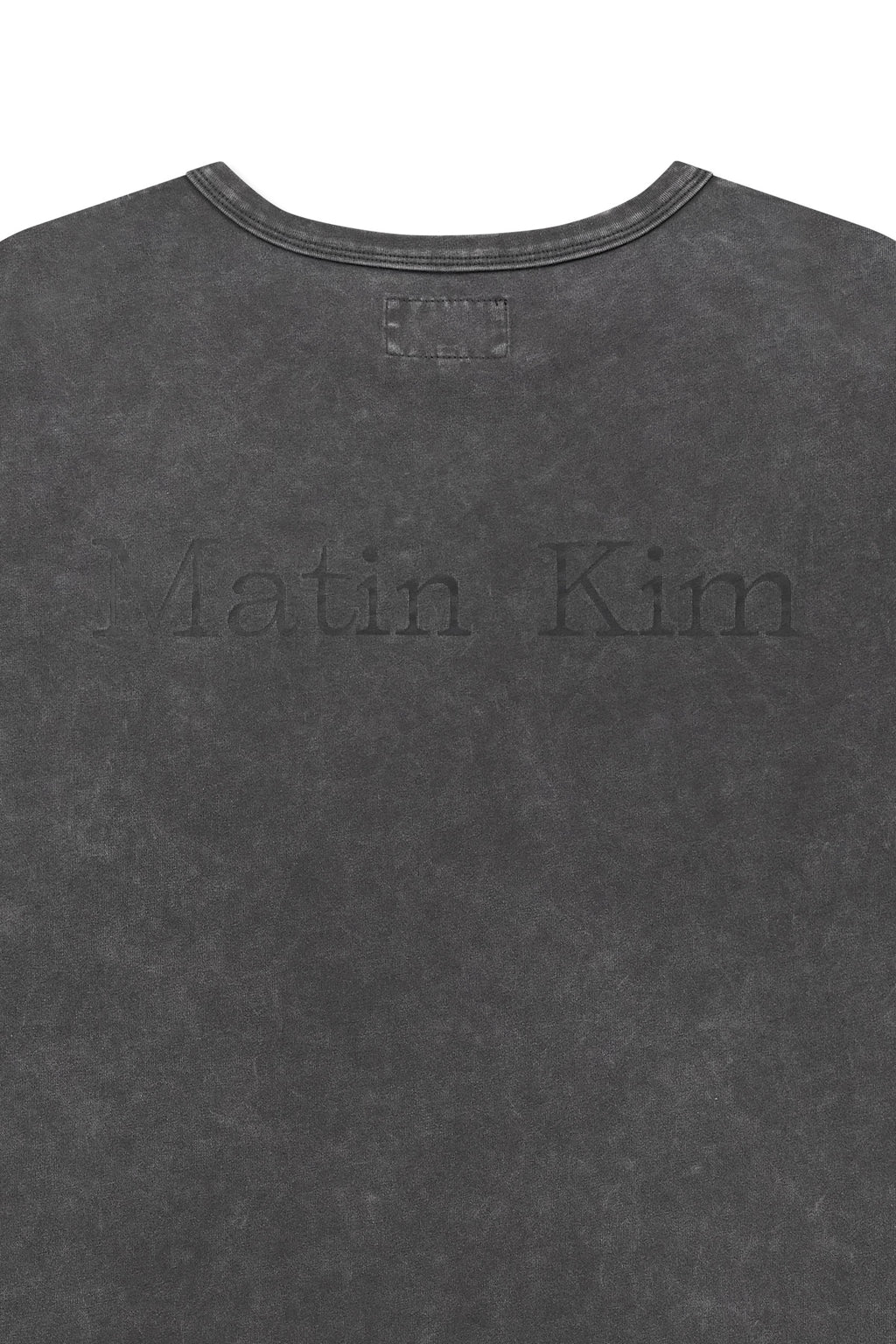 Matin Kim - Vintage Washed Pocket Top (Charcoal) product image 5 | TRAB K-Fashion Australia