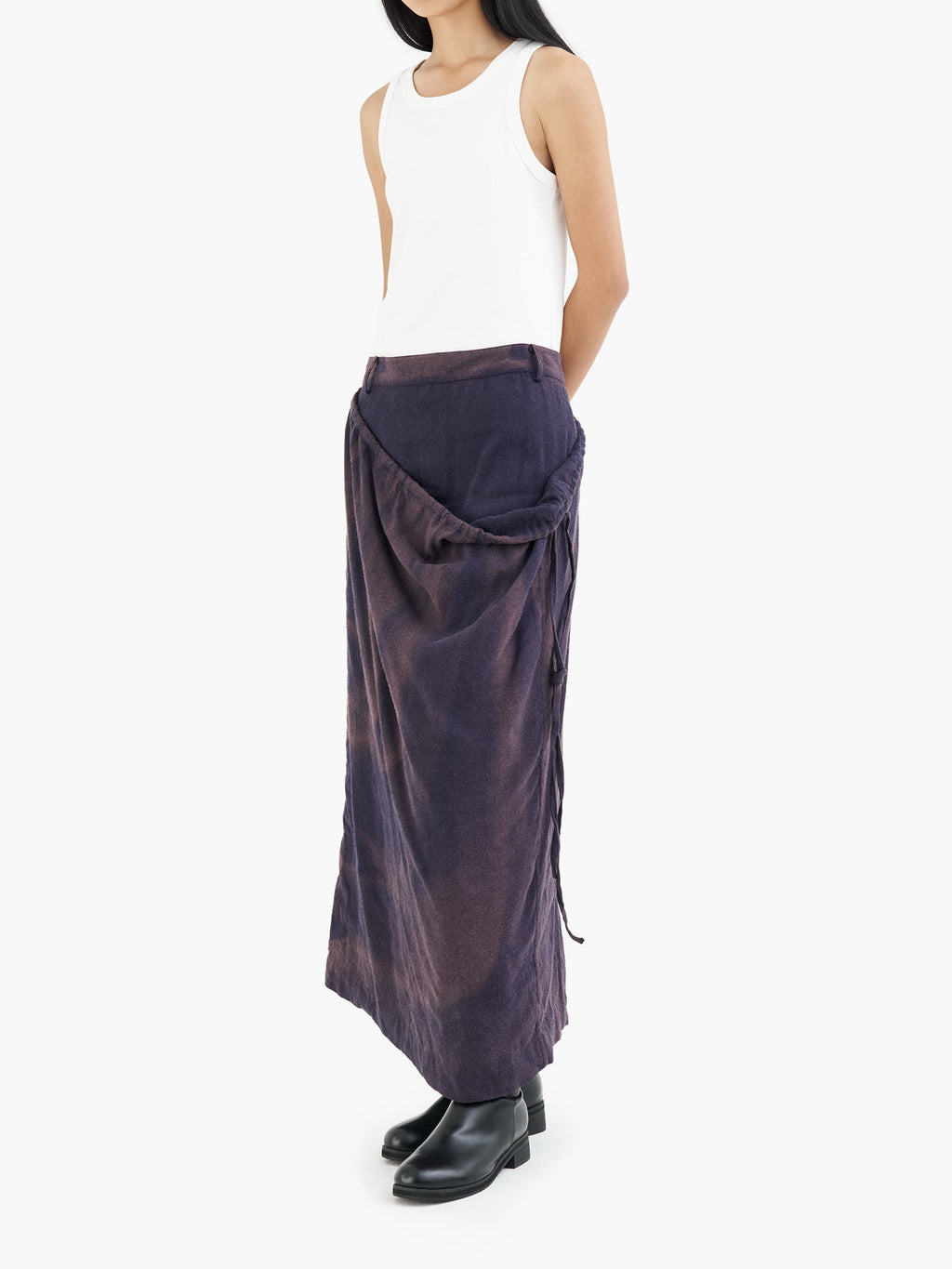 Jiyong Kim - Sun-Bleached Layered Skirt (Purple) product image 2 | TRAB K-Fashion Australia