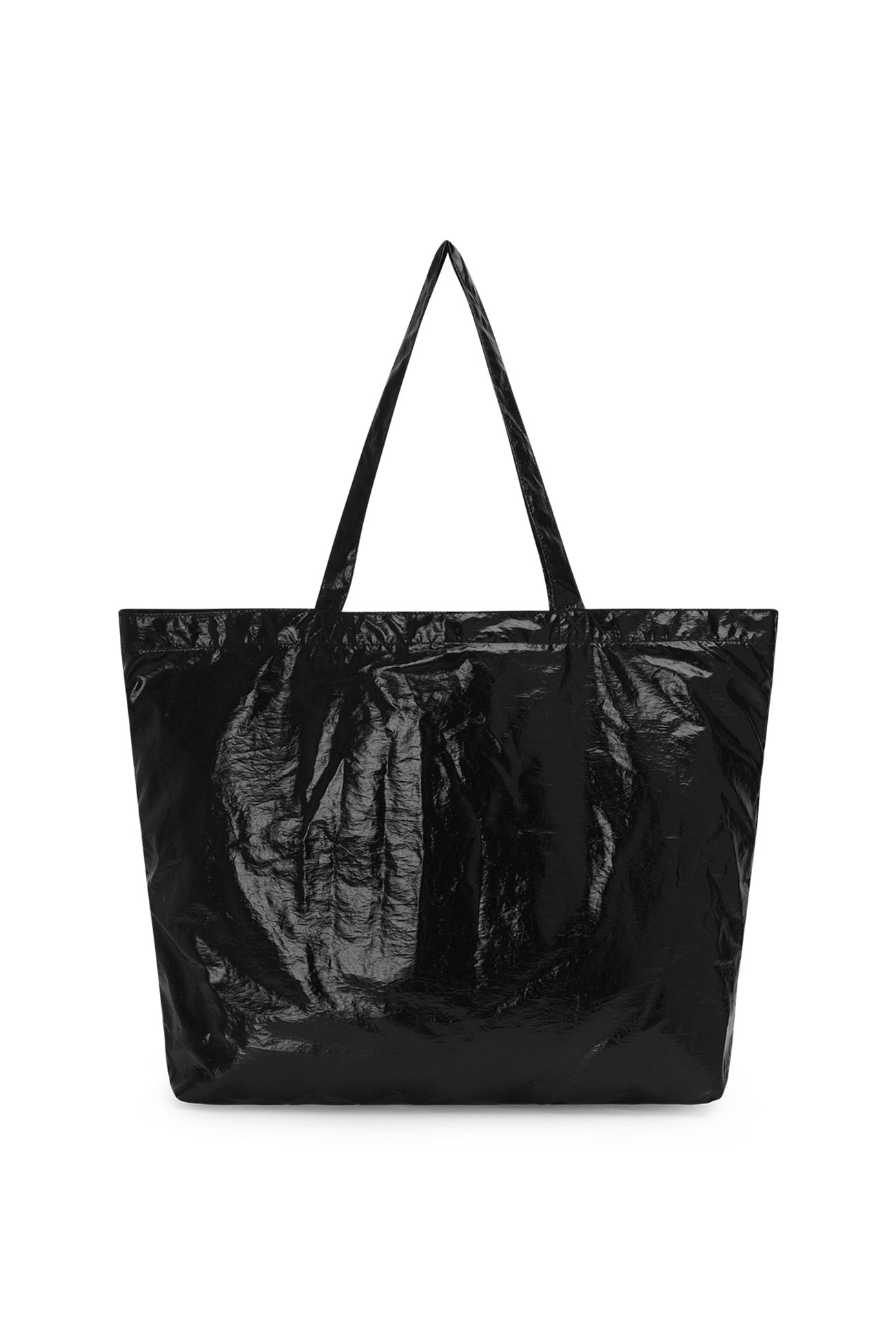 Deinet - Essential Logo Shoulder Big Bag (Black) product image 6 | TRAB K-Fashion Australia