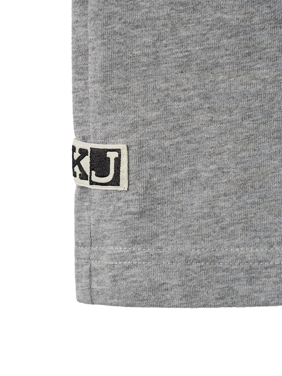 Kijun - Kewt Ringer Tee (Melange Grey) product image 10 | TRAB K-Fashion Australia