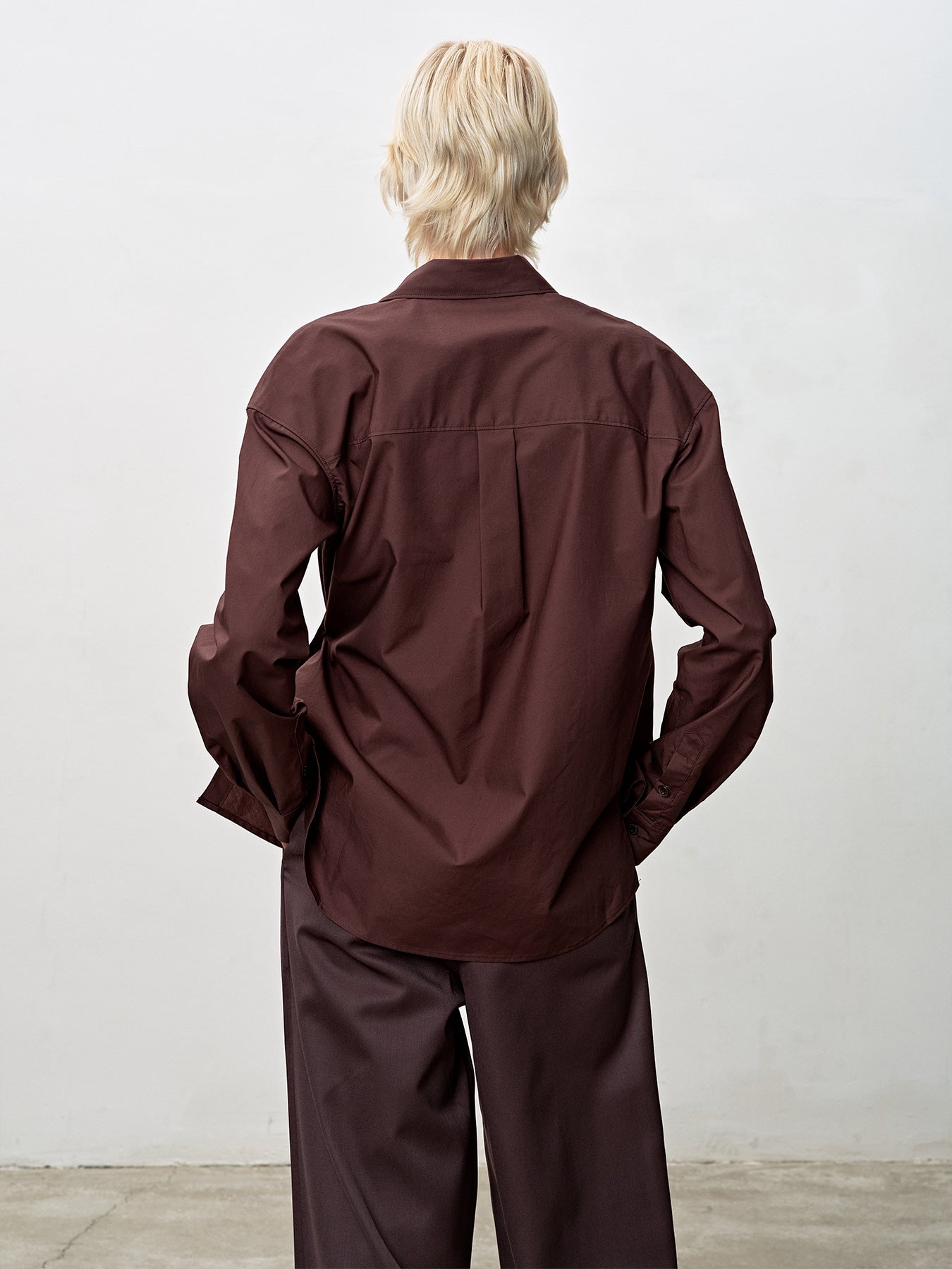Tonywack - Cotton Twisted Shirt (Brown) product image 9 | TRAB K-Fashion Australia