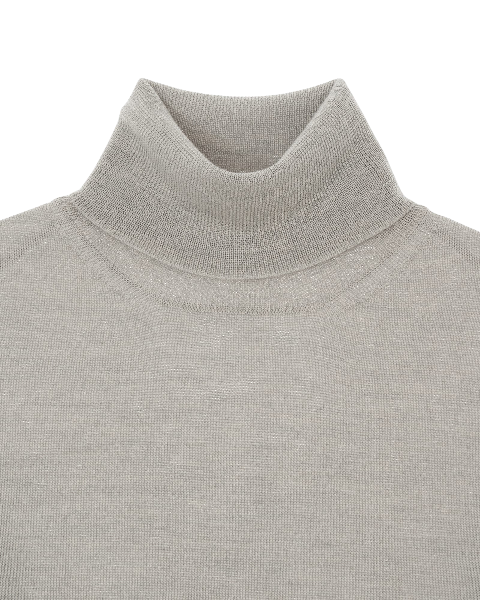 Kimhe Kim - Turtle Neck Sweater (Light Melange Grey) product image 6 | TRAB K-Fashion Australia