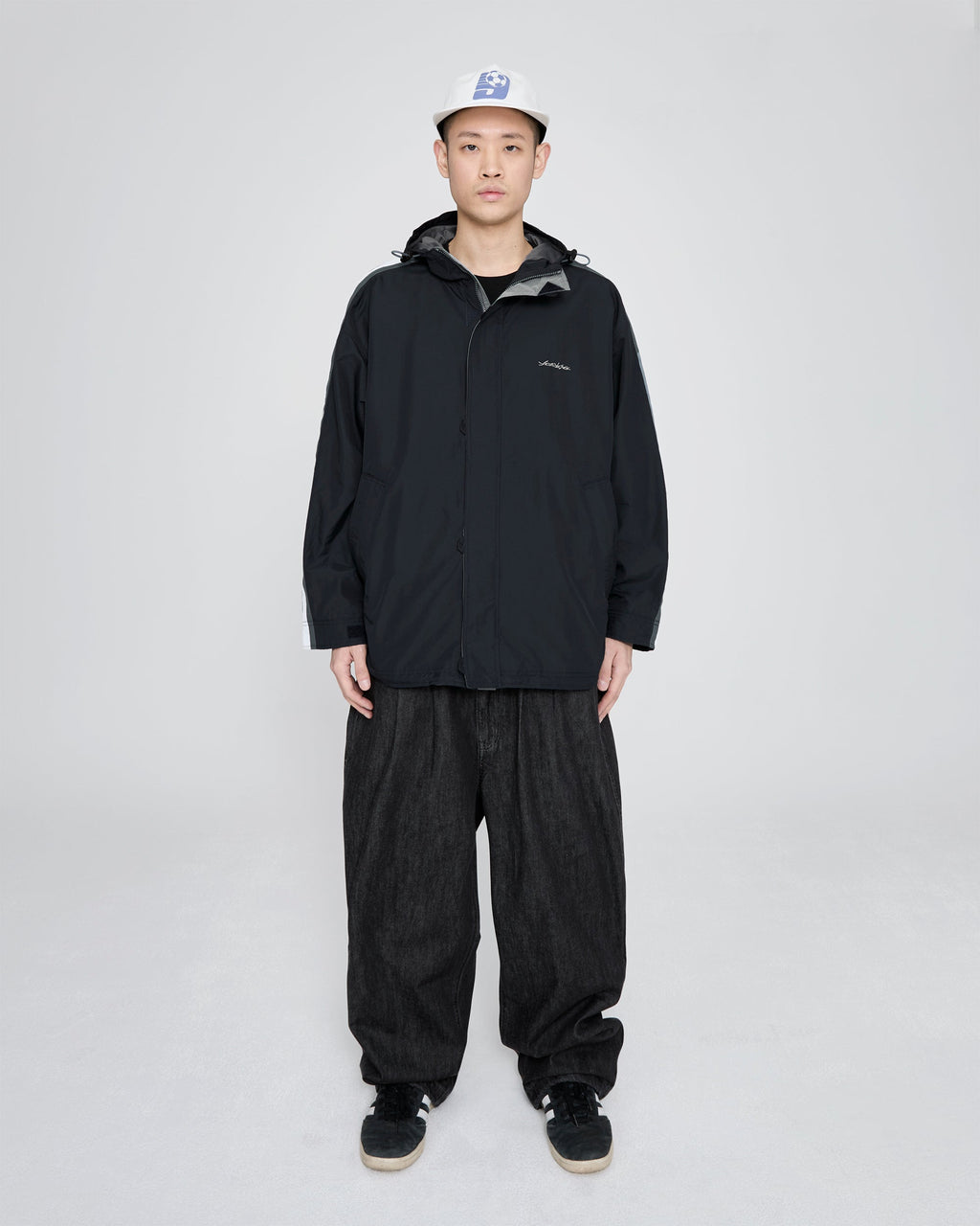 yeseyesee - Striking Windbreaker (Navy) product image 7 | TRAB K-Fashion Australia