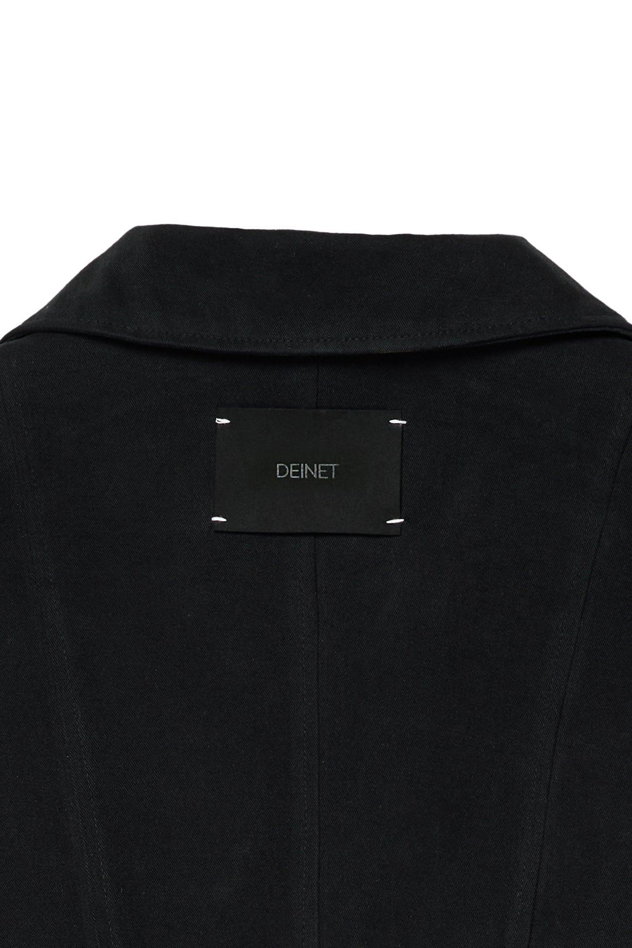 Deinet - Deinet Belted Cotton Jacket (Black) product image 15 | TRAB K-Fashion Australia