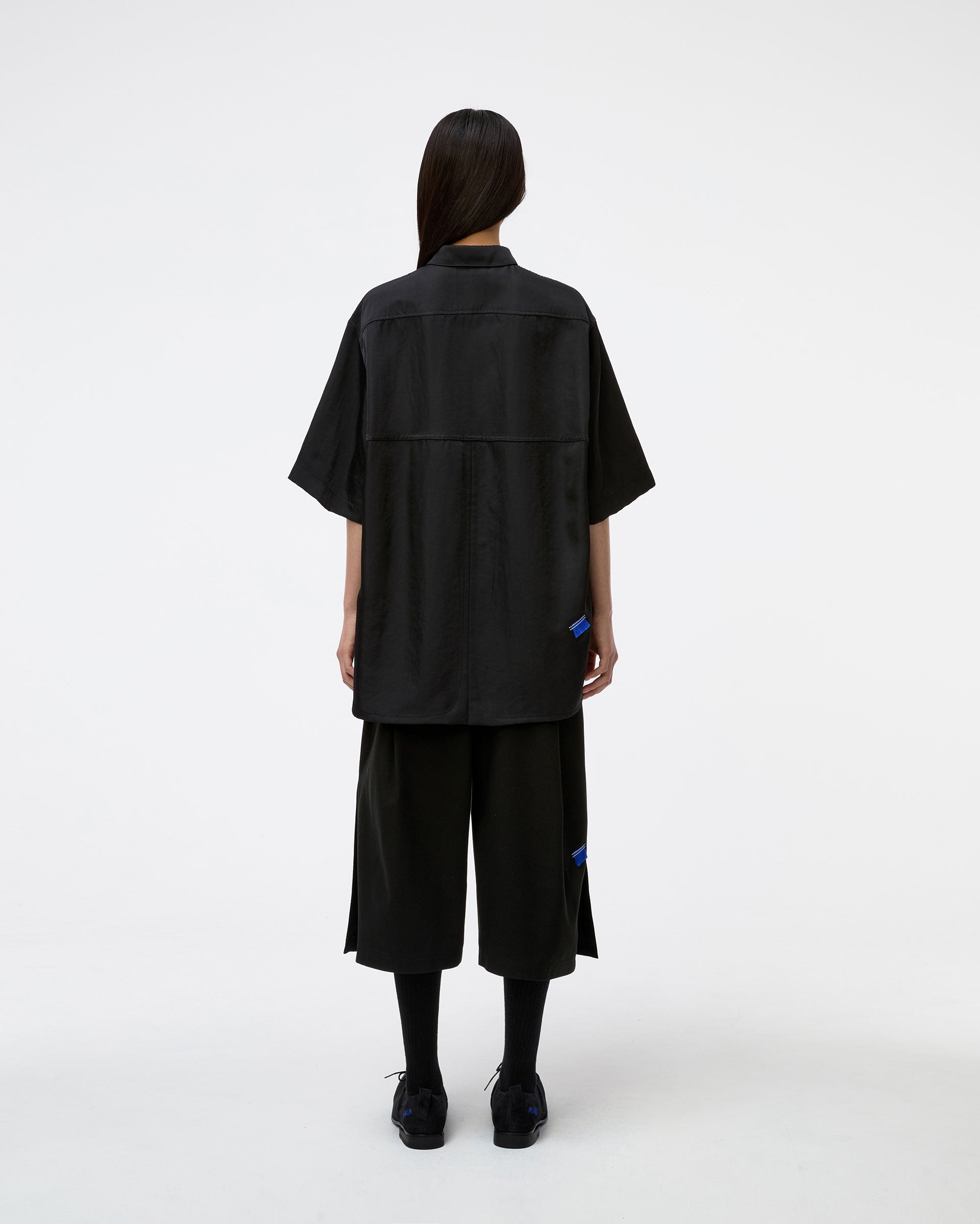 Ader Error - Half Sleeve Shirt Product. 57 (Noir) product image 2 | TRAB K-Fashion Australia