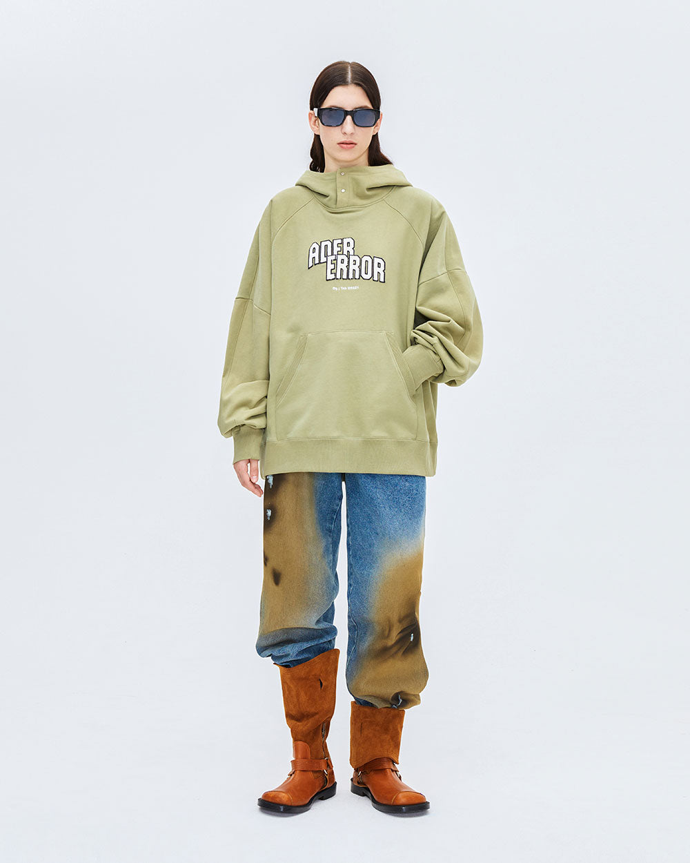 Ader Error - Og; Tab @HD (Khaki) product image 4 | TRAB K-Fashion Australia
